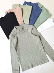 BM2511TS08 - Áo Beemon cổ 3p thun tăm giữ nhiệt nhiều màu cho bé size 120-160