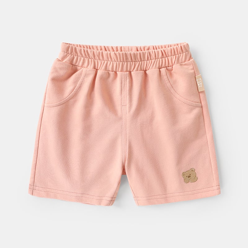 Quần cotton da cá mỏng Cute Panda thêu mặt gấu size 90 - 120