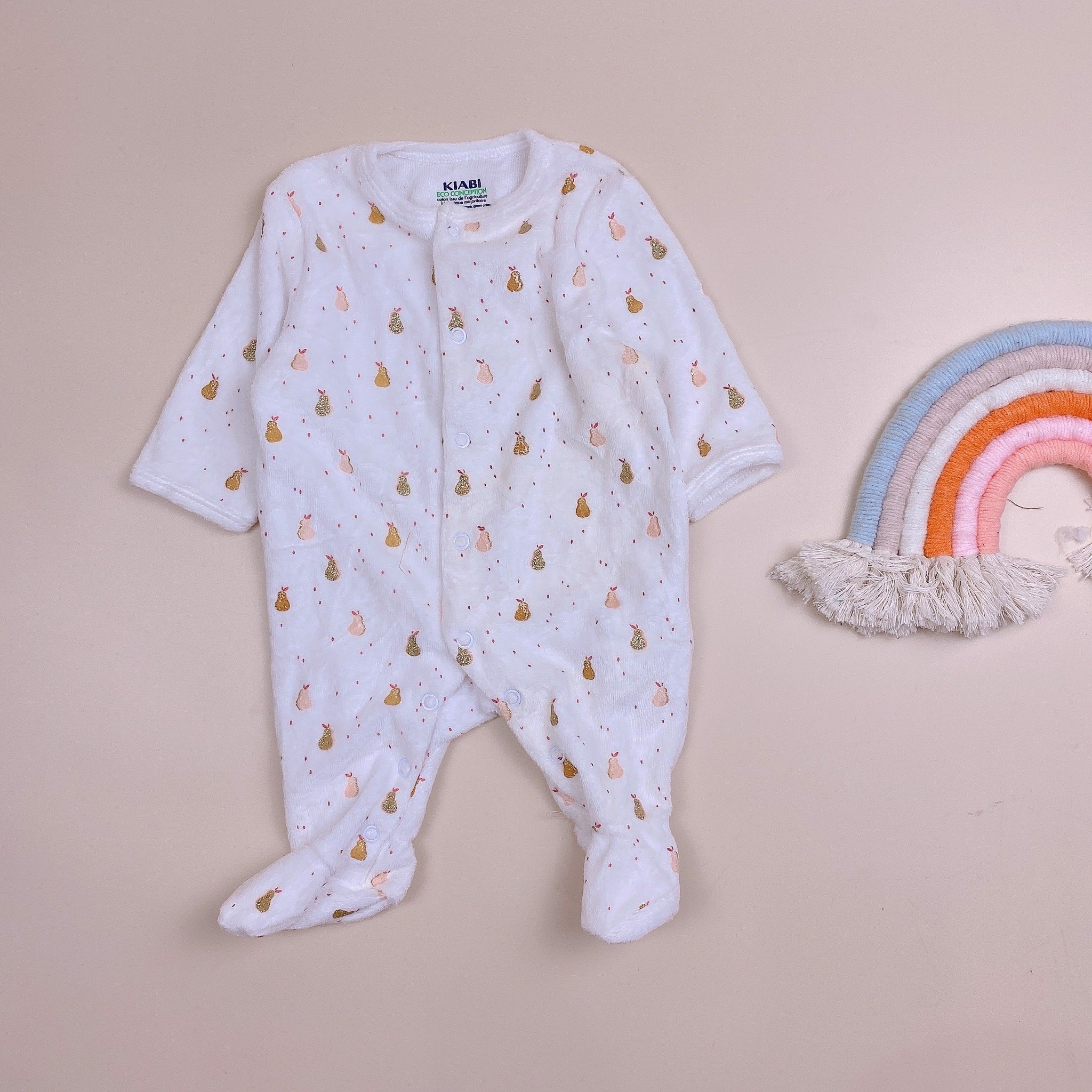 Body băng lông Kiabi nhiều họa tiết BTBG