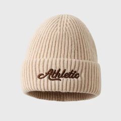 PK20 - Mũ len vành tròn Athletic nhiều màu cho Mẹ và Bé lớn