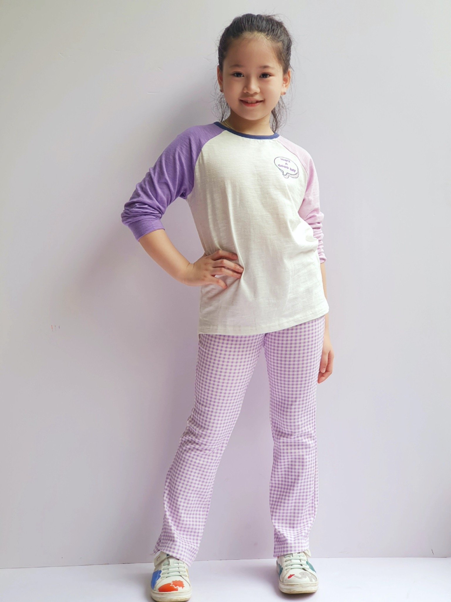 Quần ống vẩy Toto Heros kẻ caro 3 màu BG 100-150