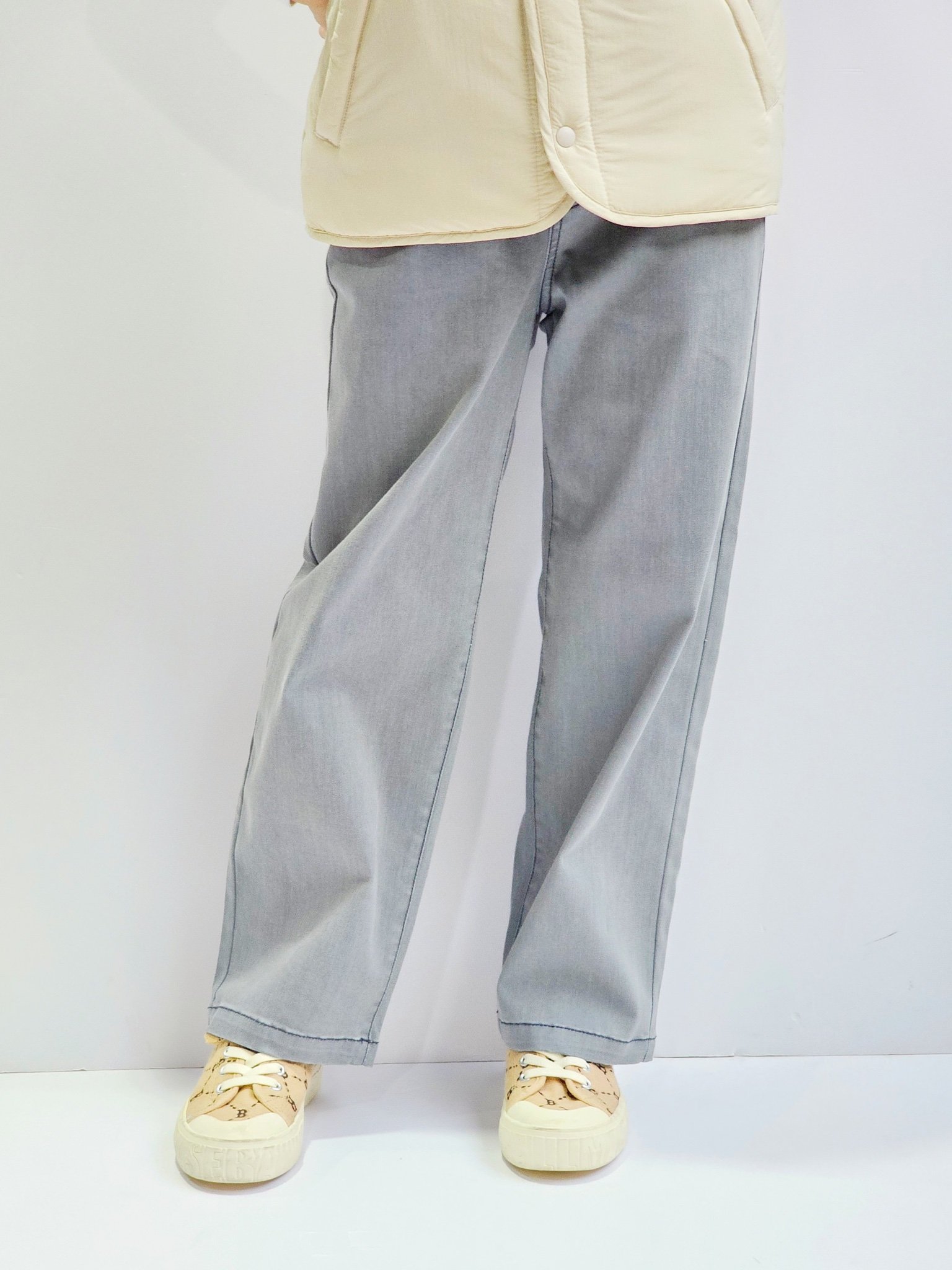 Quần jean mềm Bee Mon ống xuông 5 màu BG size 120 - 160