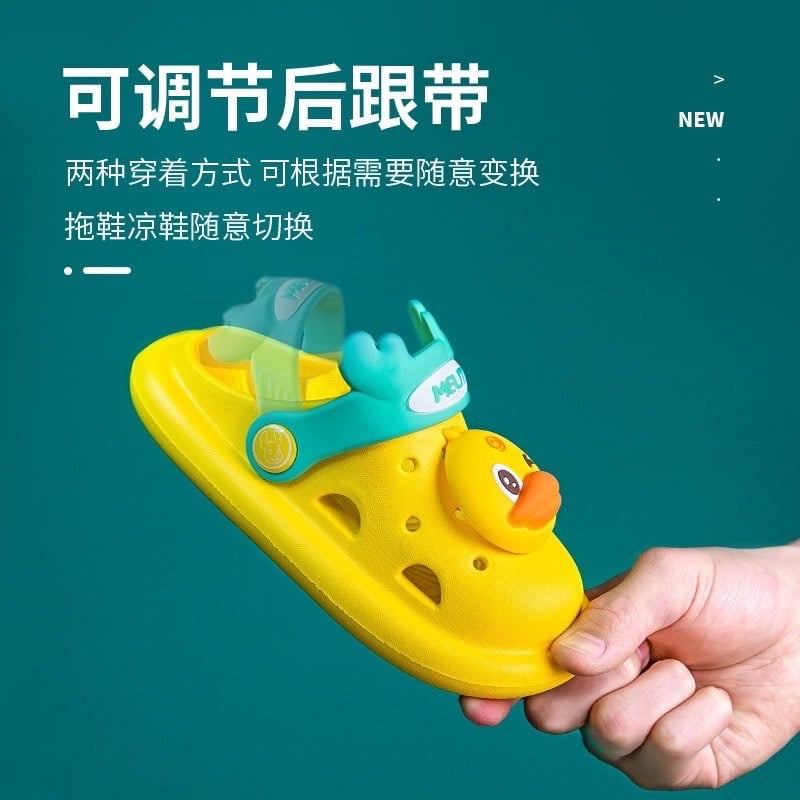 Sục nhựa viền sắc màu đính Jibit chữ Wow 3 màu BTBG