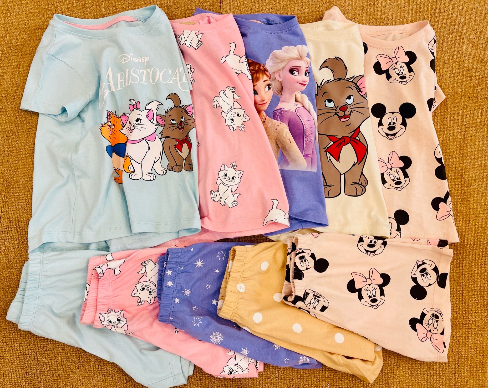 Bộ cotton HM nhiều hình BG size 2-10y