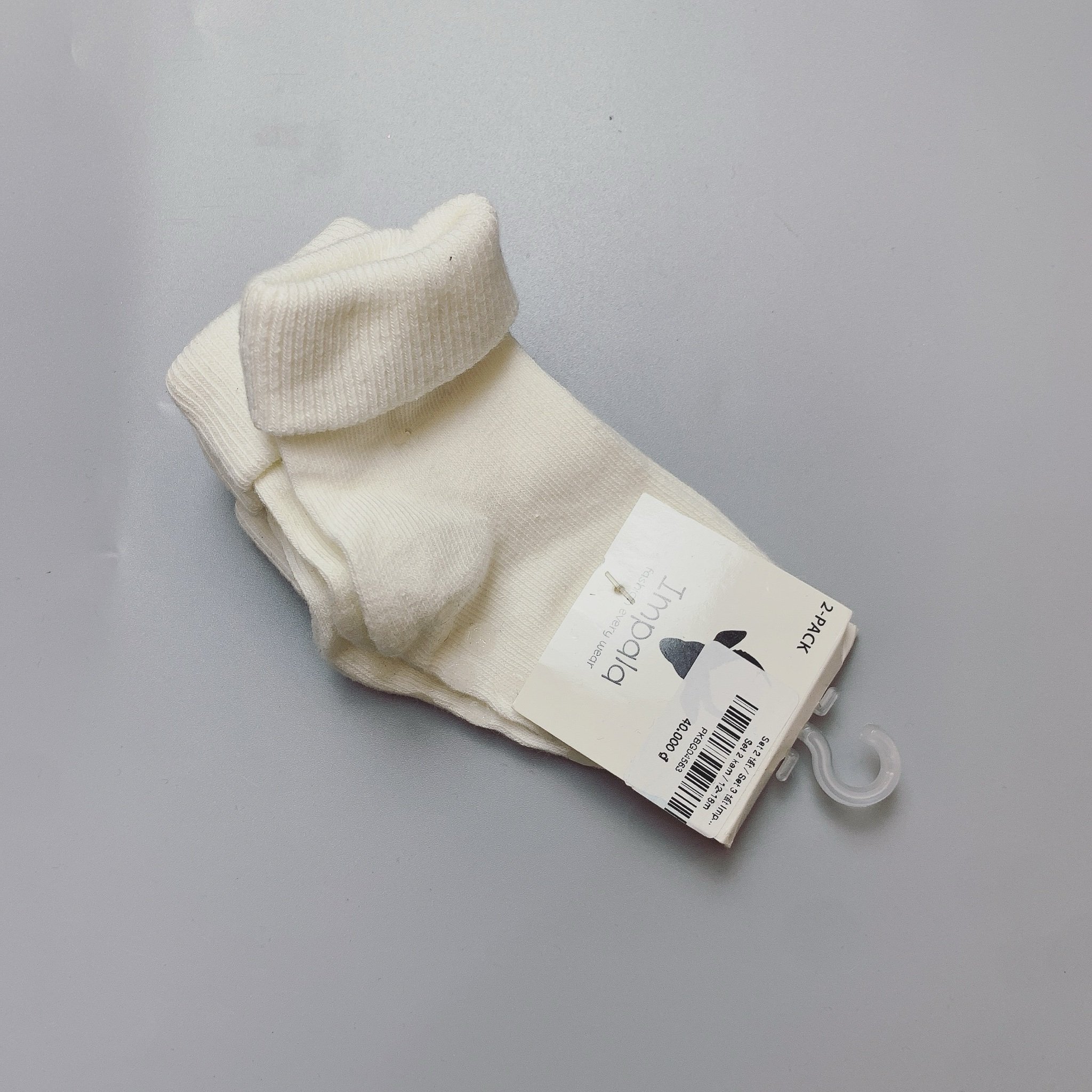 Set 2 tất / Set 3 tất Impala - VRS trơn màu size 3m - 3y