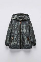 Áo khoác gió ZR màu loang đen nâu cho bé trai size 6-14y