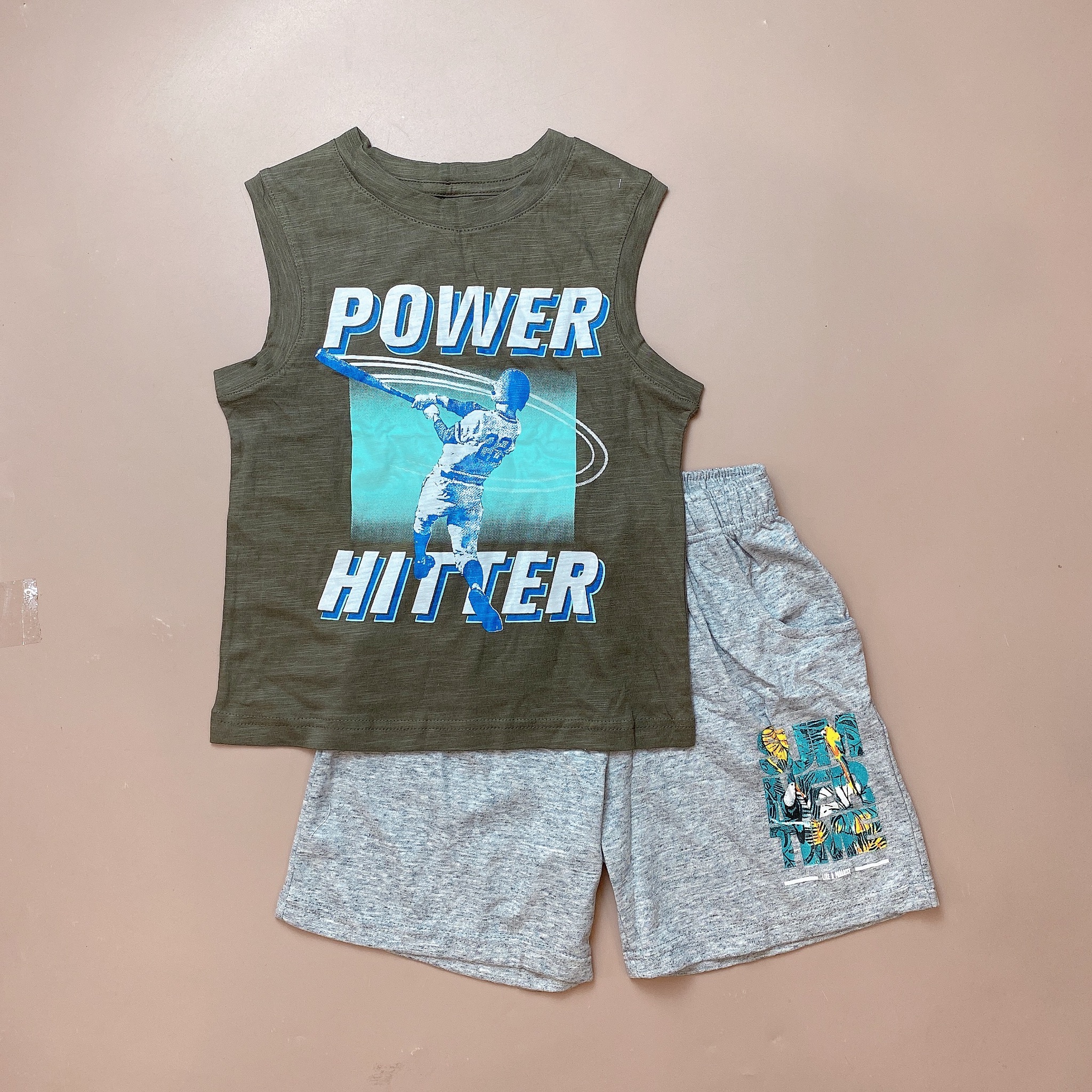 Bộ sát nách vai rơi Ru Design nhiều hình size XS - XL ( 5 - 14y )