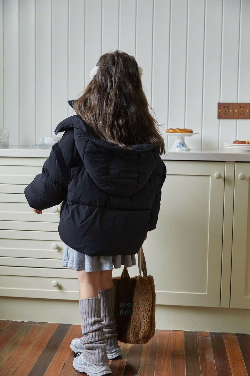 Áo khoác phao lông vũ nhẹ ấm 5 màu cho bé size 110-150