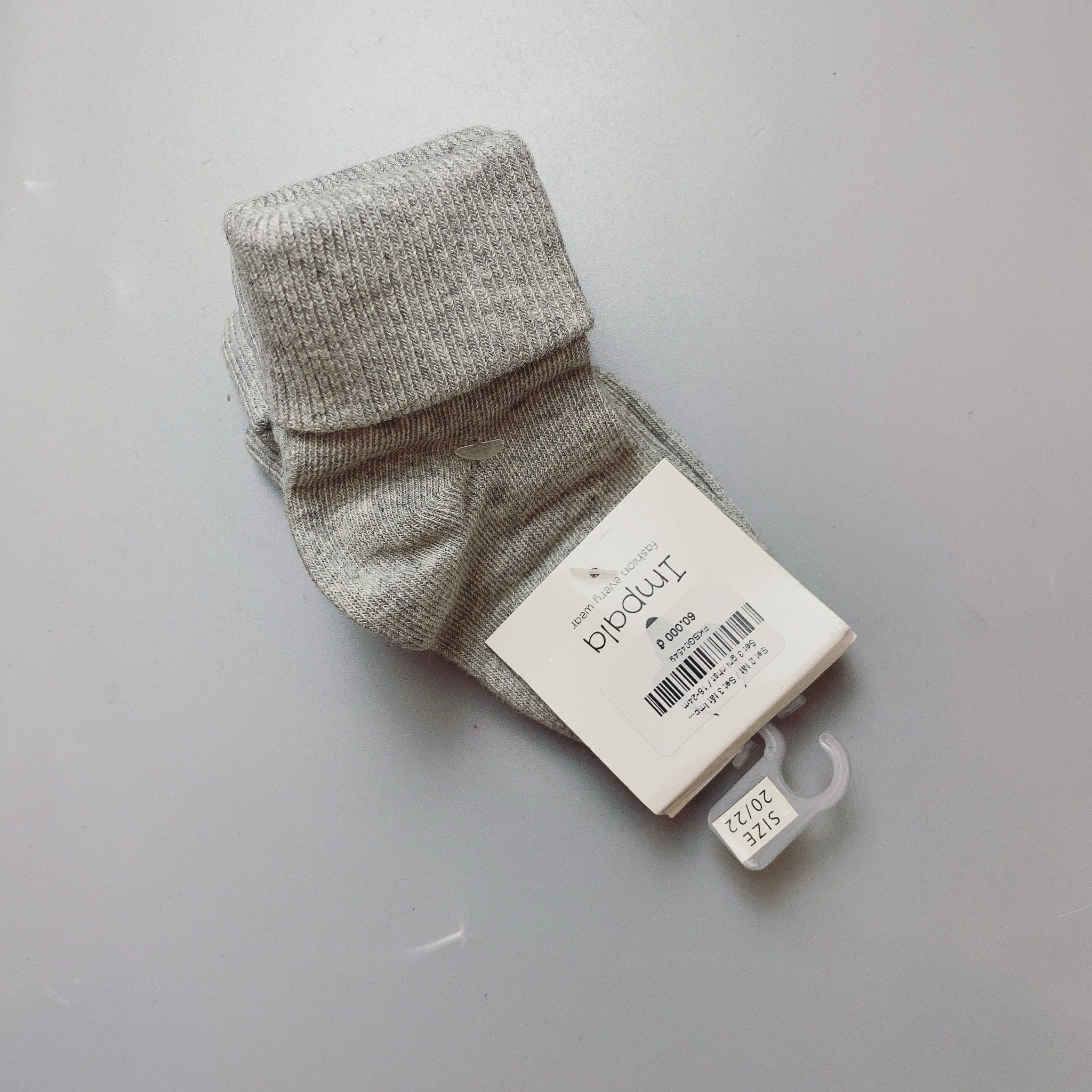 Set 2 tất / Set 3 tất Impala - VRS trơn màu size 3m - 3y