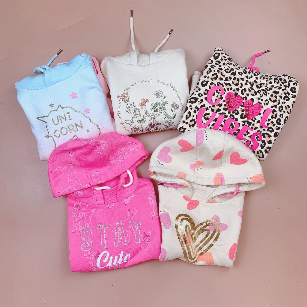 Áo hoodie Yamp nỉ bông nhiều màu size 6m - 8y