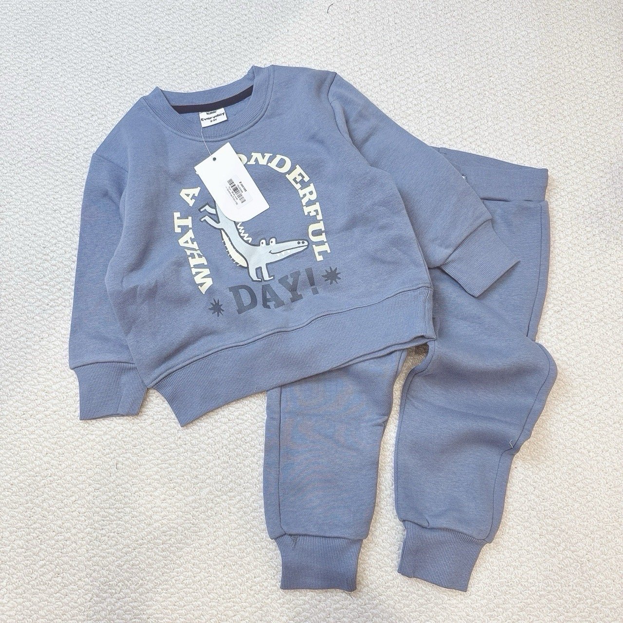 BBG21 - Bộ nỉ bông Minene nhiều màu cho bé size 2-6y