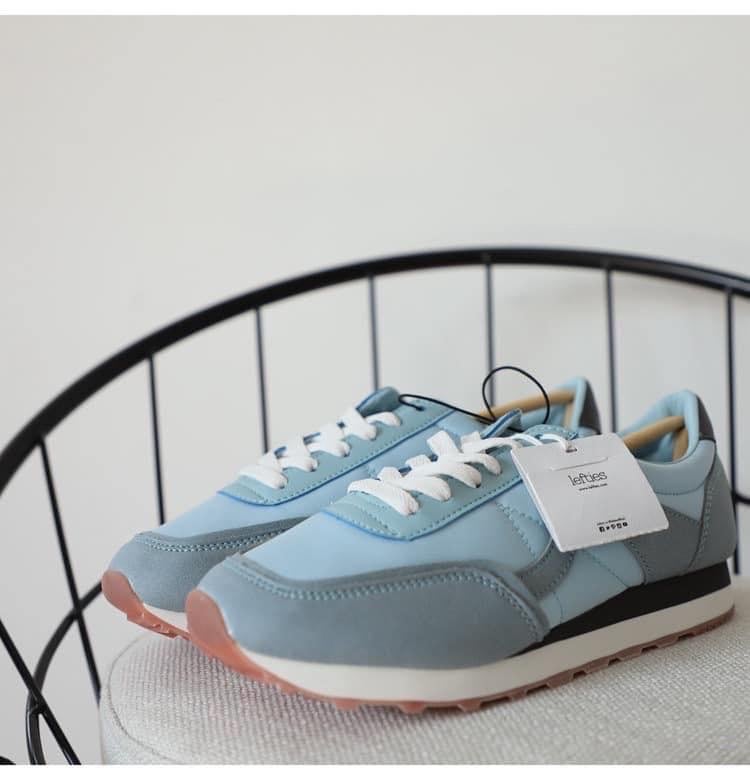 Giày Lefties 2 màu xanh, be (mẹ)