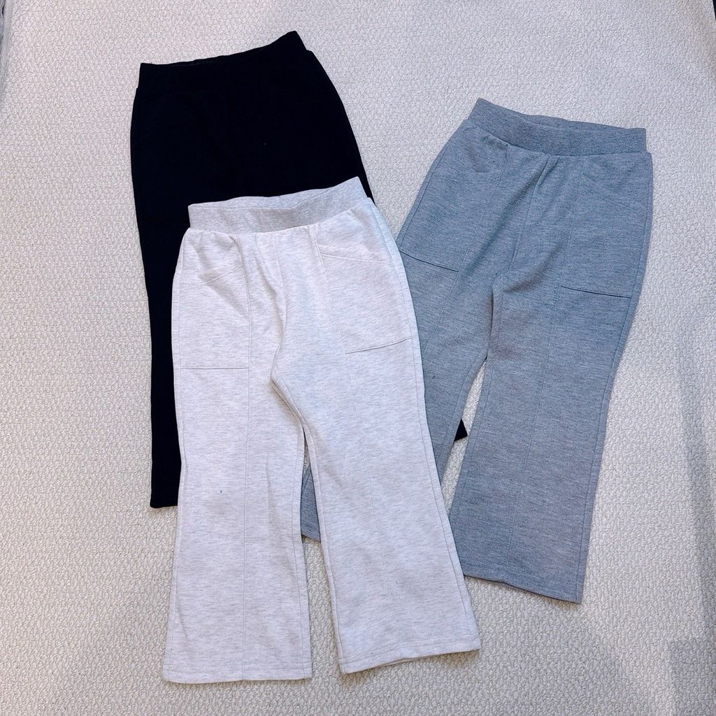 Quần Topten xuất Hàn ống vẩy trơn nhiều màu cho bé size 110-160