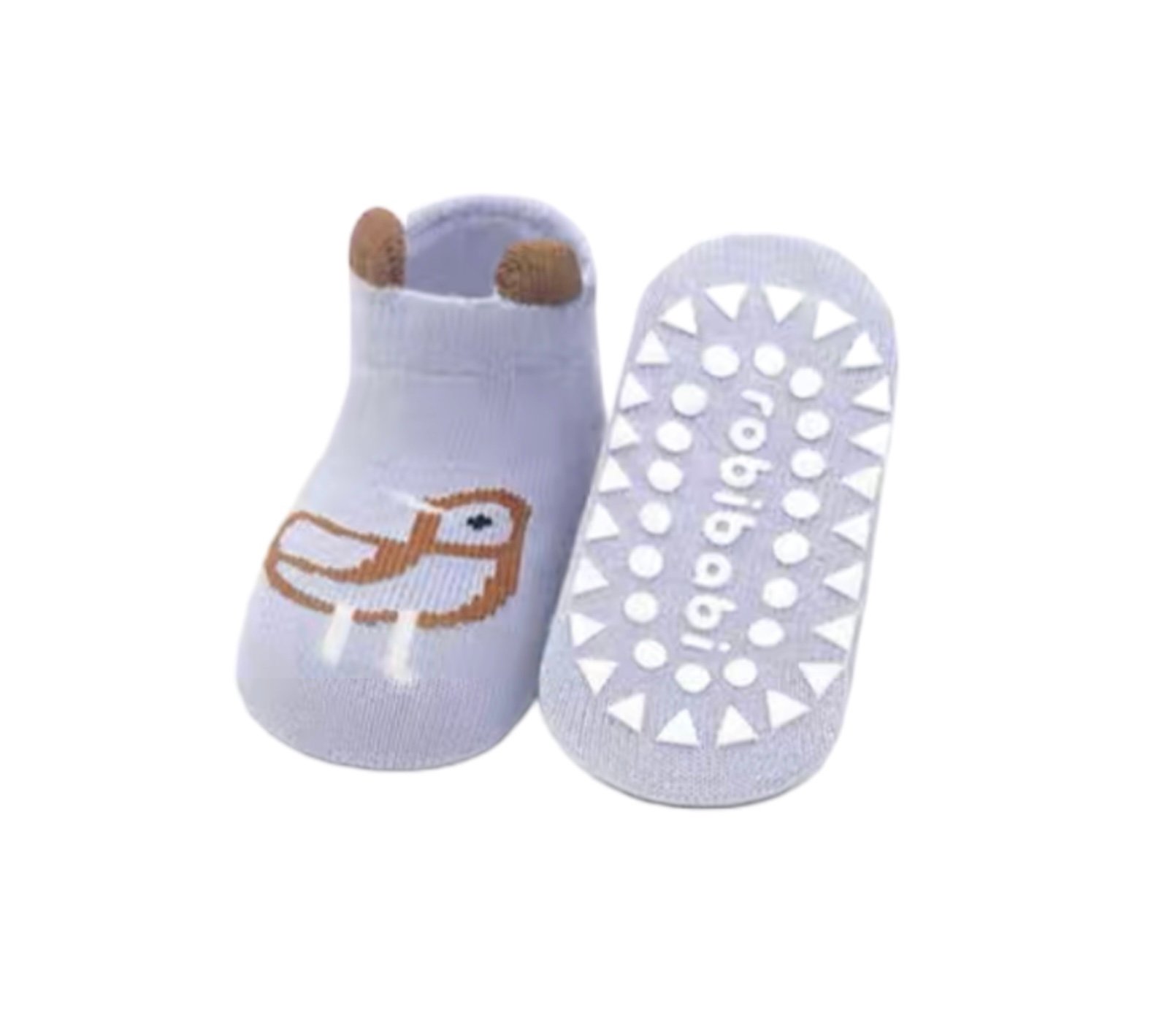 Tất cổ ngắn chống trượt Robibabi 6 màu size 1 - 5y