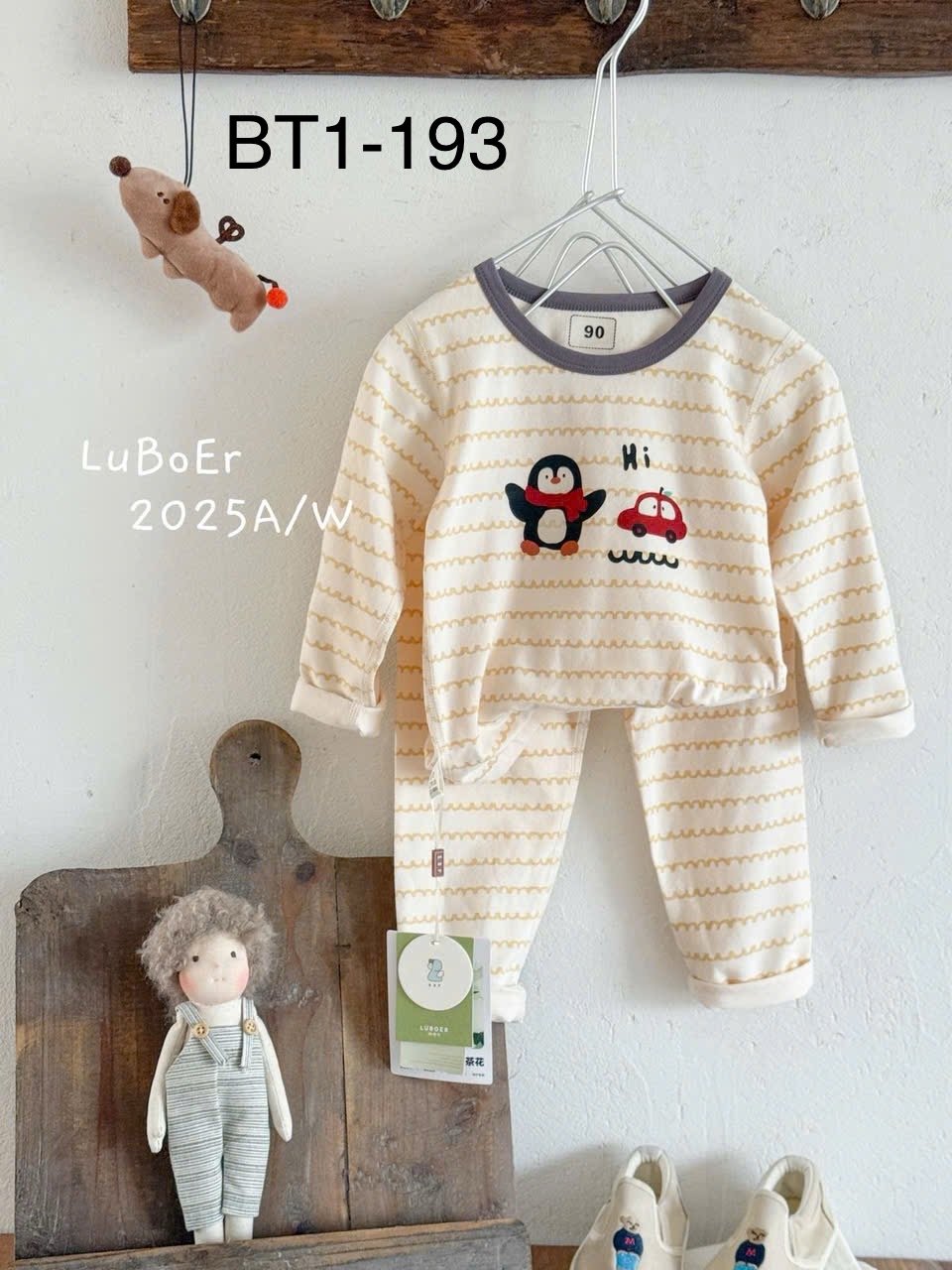 BM1 - Bộ thun Luboer nhiều hình cho Bé Trai size 90 - 160