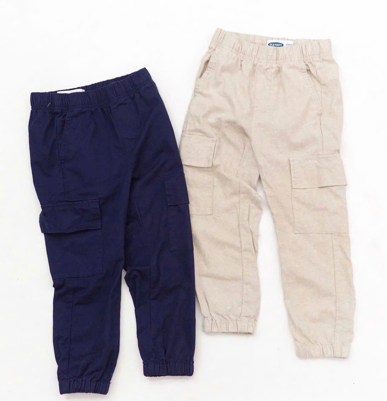 Quần jogger linen ONV dư xịn nhiều màu cho bé size 6-10y