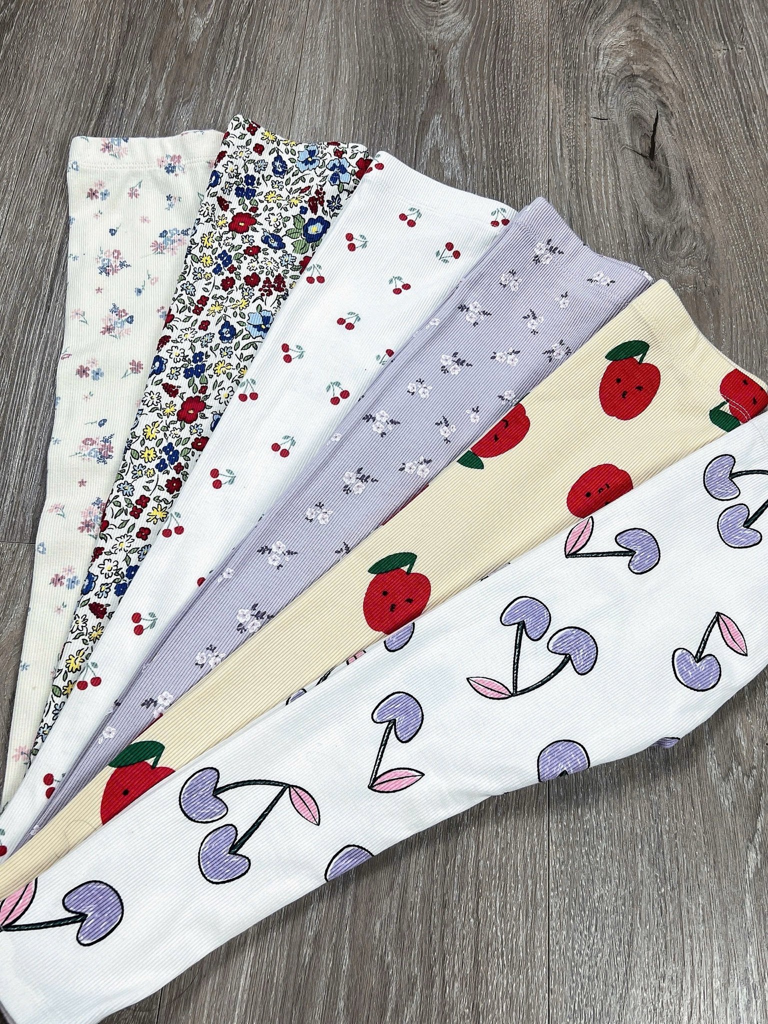 Legging thun tăm GGJJ dư xịn nhiều màu cho bé size 2-8y