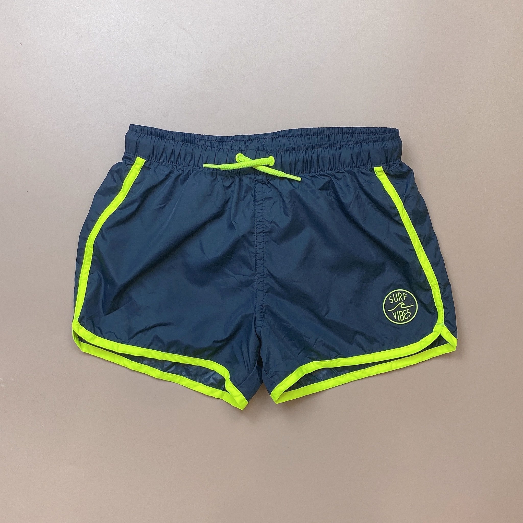 DB00041 - Quần đi biển nhiều màu trơn phối viền size 5 - 14y