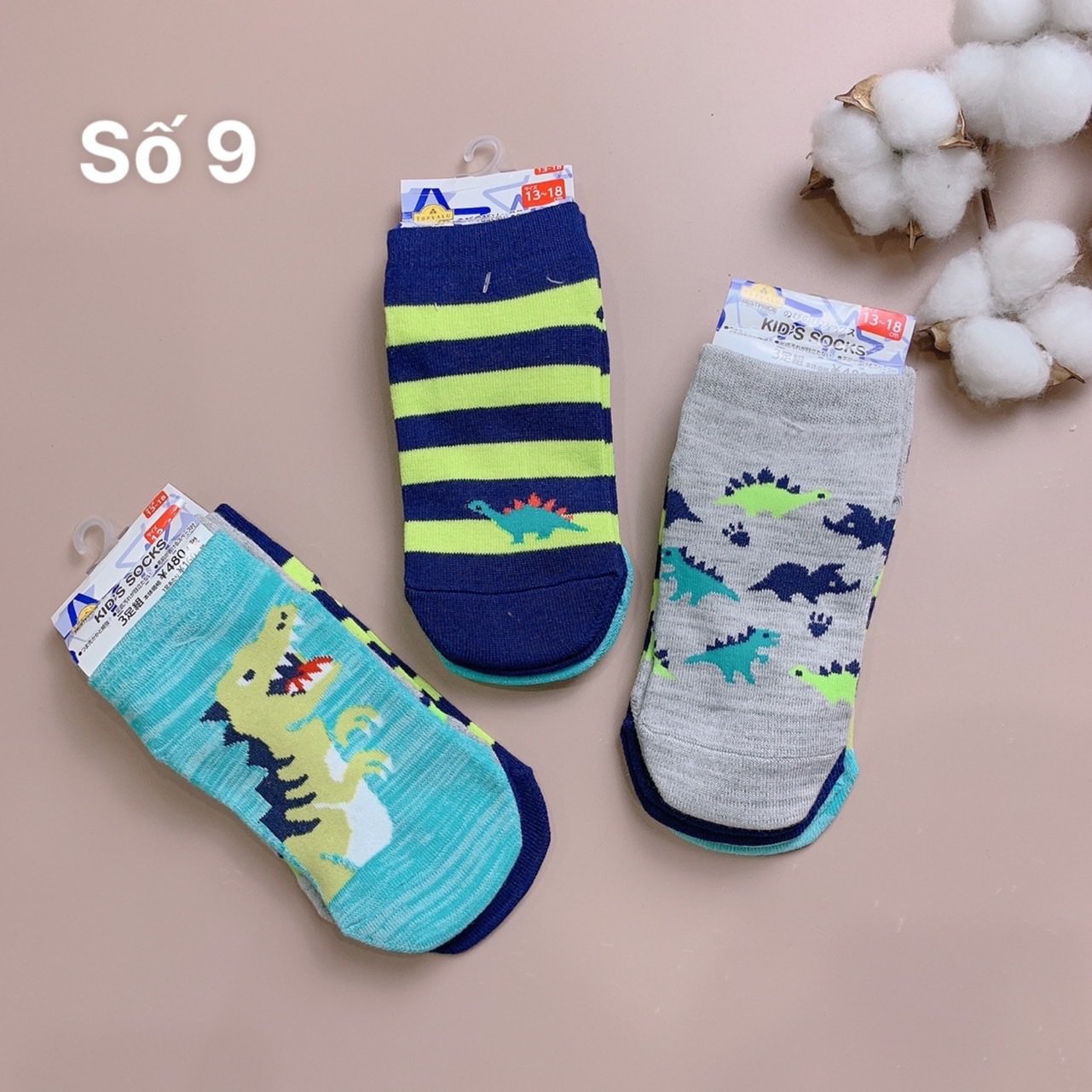 Set 3 đôi tất xuất nhật BTBG nhiều màu