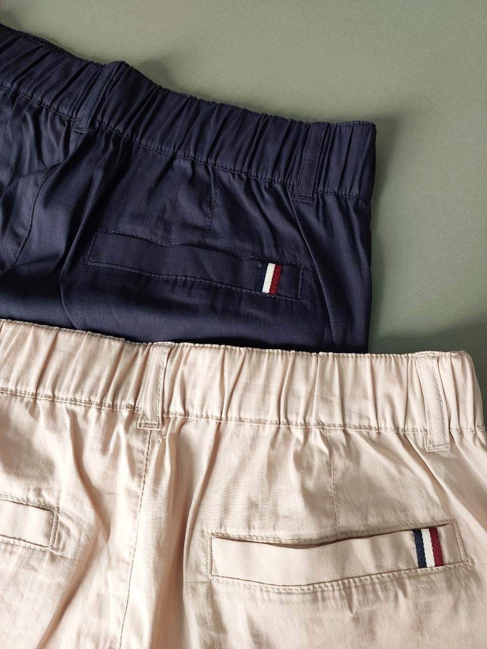 Quần baggy thô Renoma 2 màu navy / kem size 110 - 160