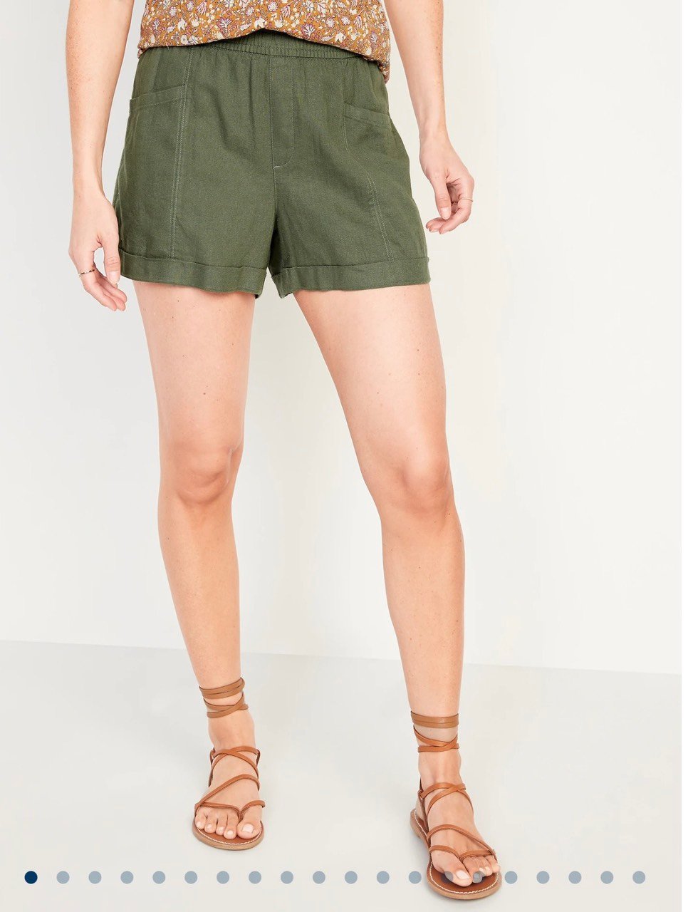 Quần short linen Oldnavy nhiều màu cho mẹ size XS / S / M