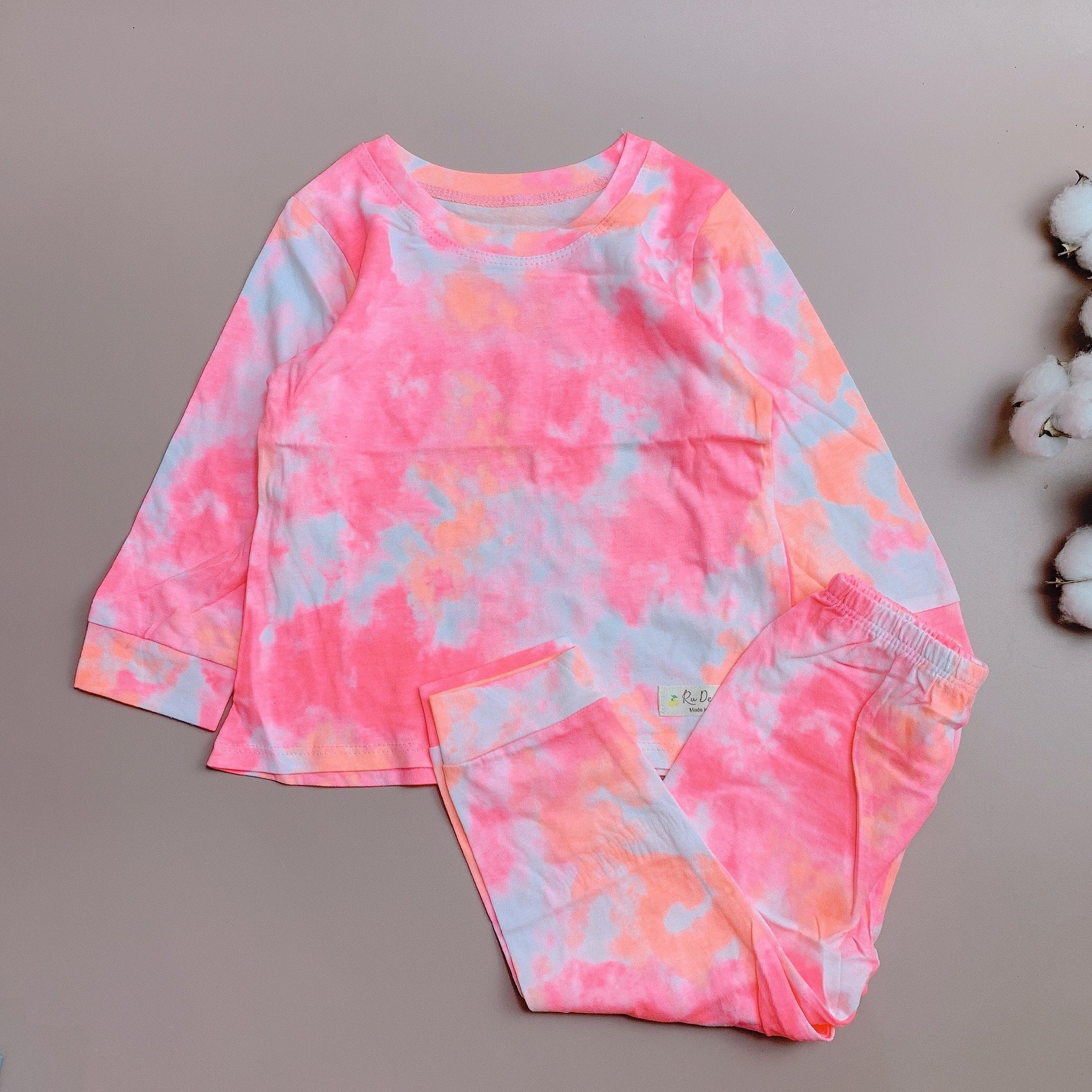 Bộ cotton loang màu Ru Design BG 2-7y