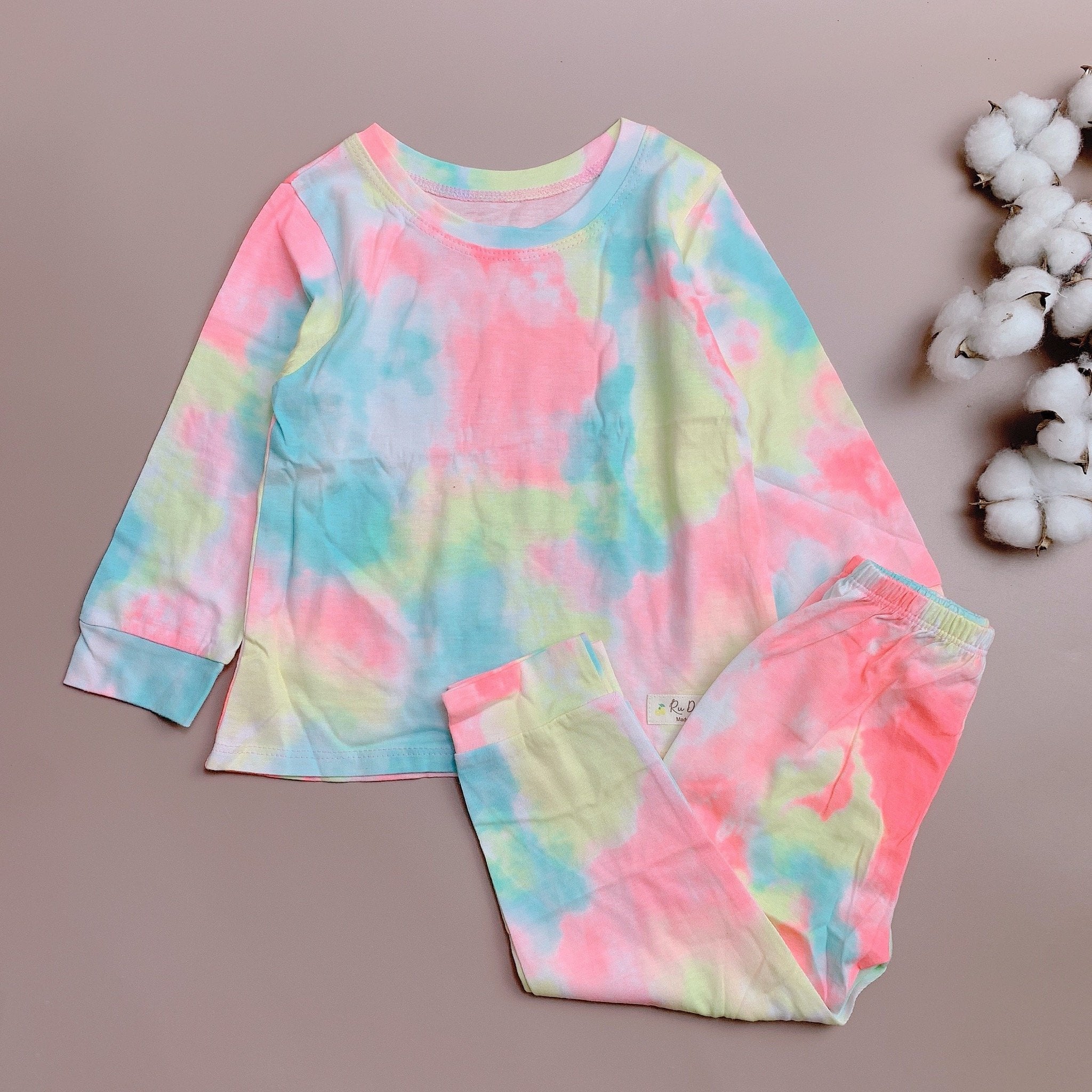 Bộ cotton loang màu Ru Design BG 2-7y