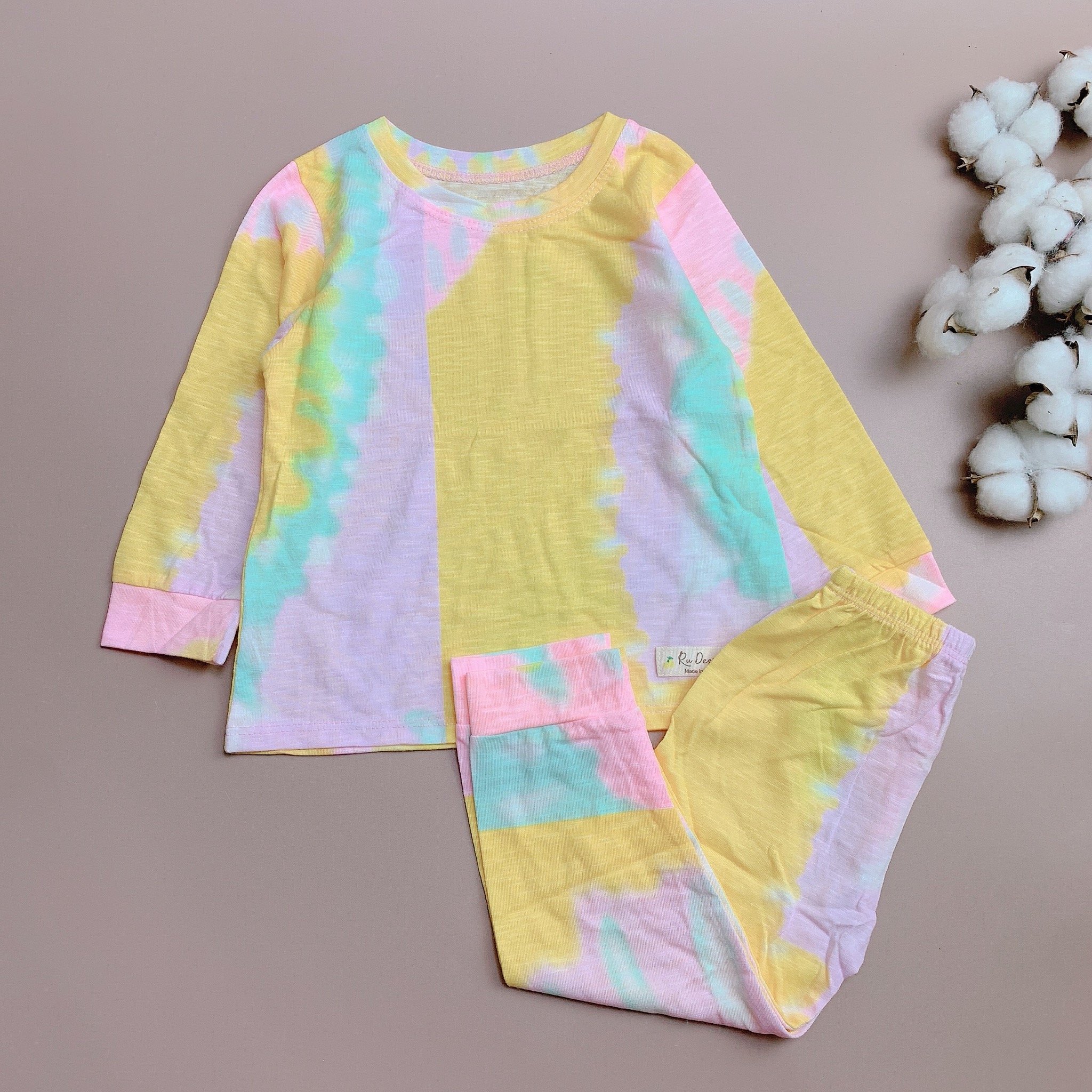 Bộ cotton loang màu Ru Design BG 2-7y
