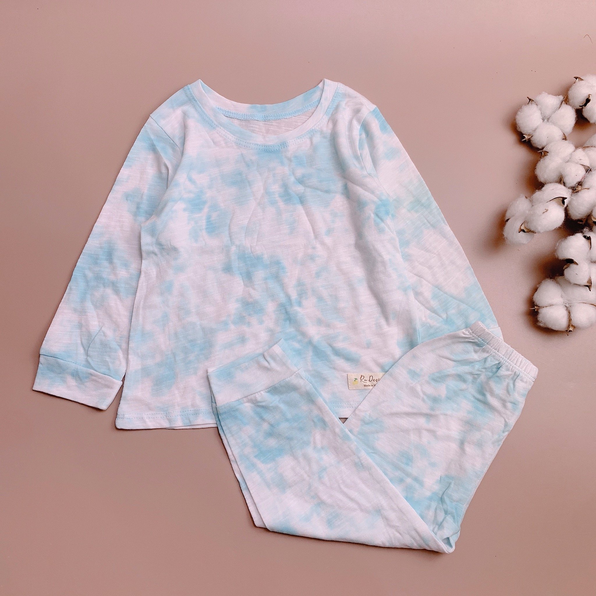 Bộ cotton loang màu Ru Design BG 2-7y
