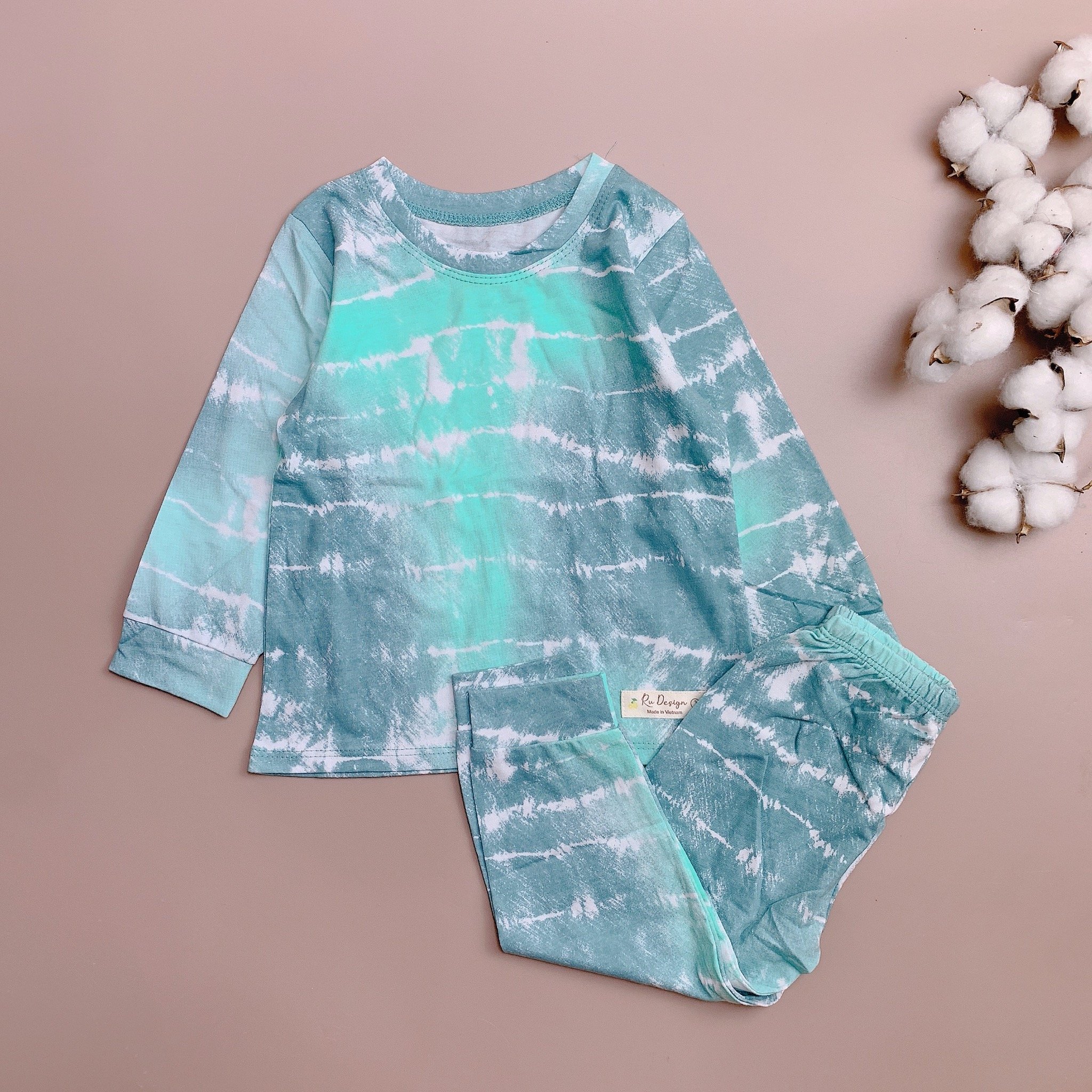 Bộ cotton loang màu Ru Design BG 2-7y