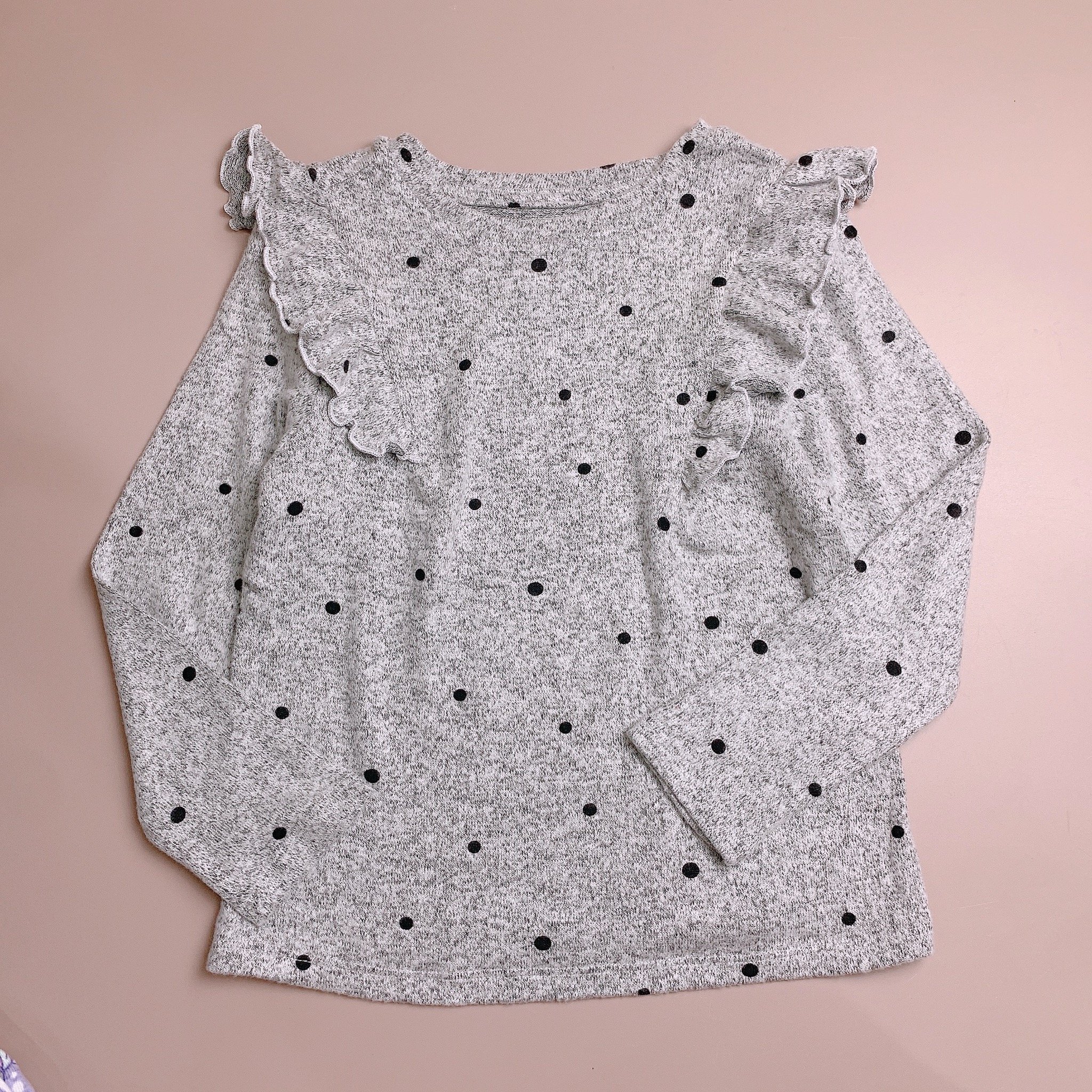 Áo len mềm cổ tròn nhiều hoạ tiết BG size 1-8y