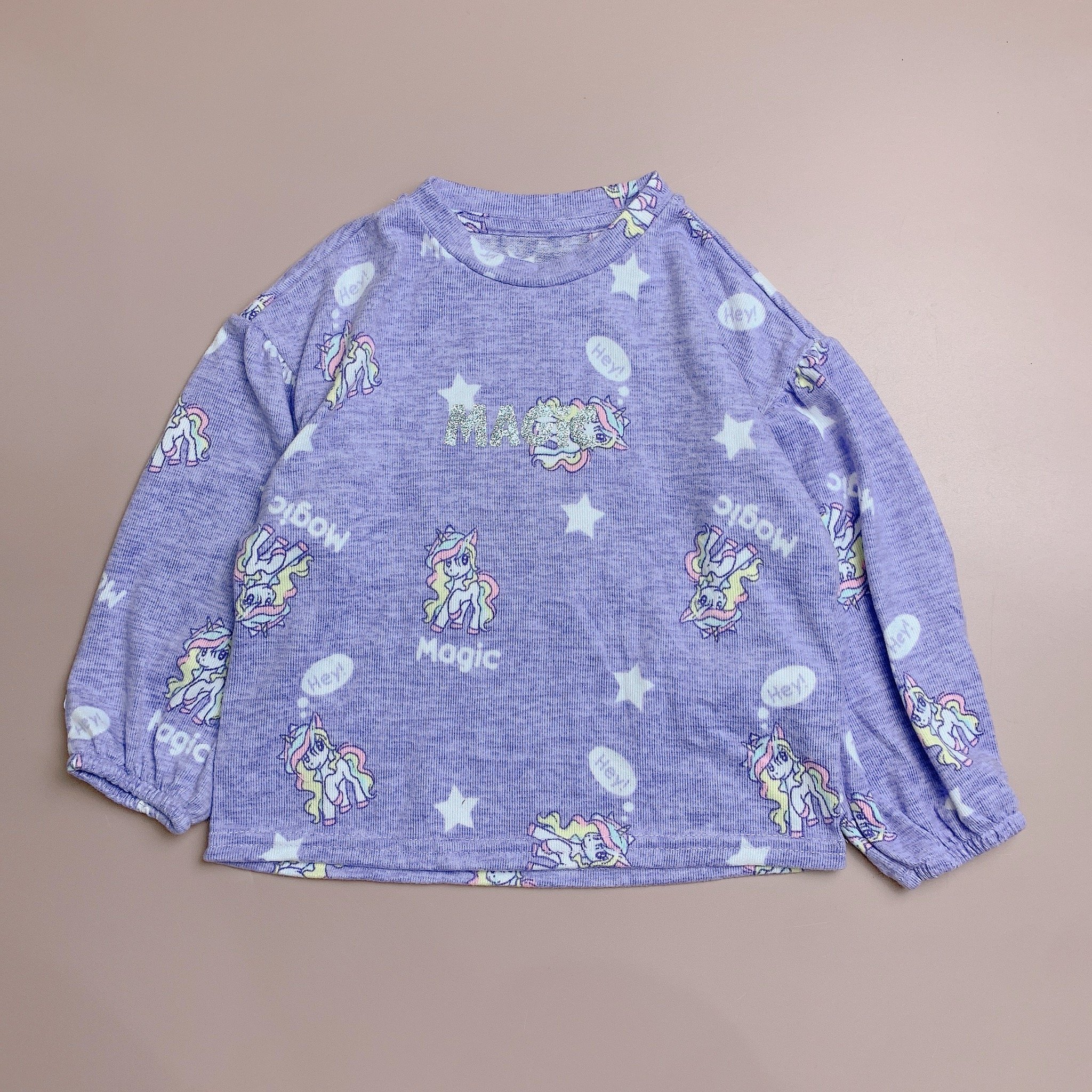 Áo len mềm cổ tròn nhiều hoạ tiết BG size 1-8y