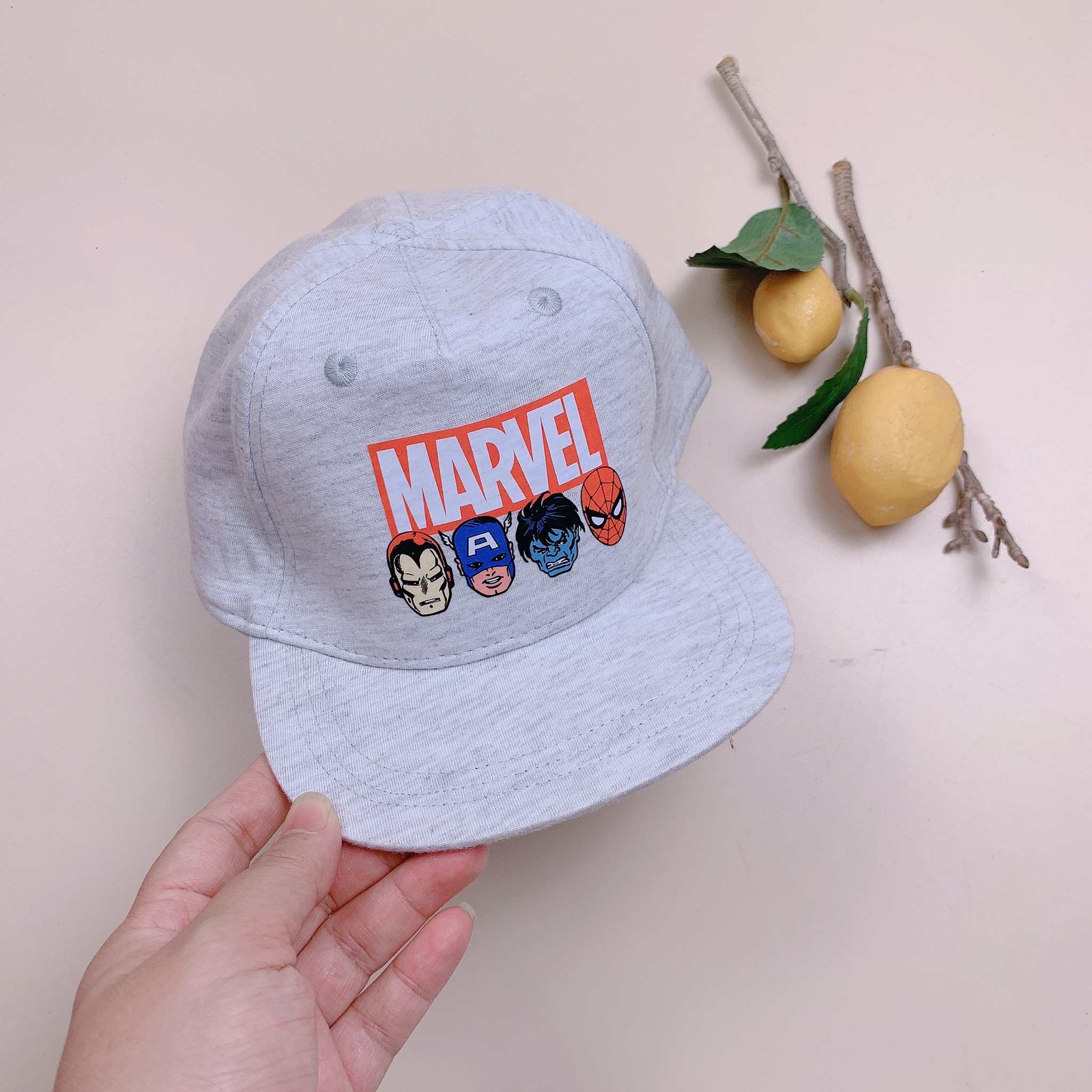 Mũ HM màu ghi Marvel BT