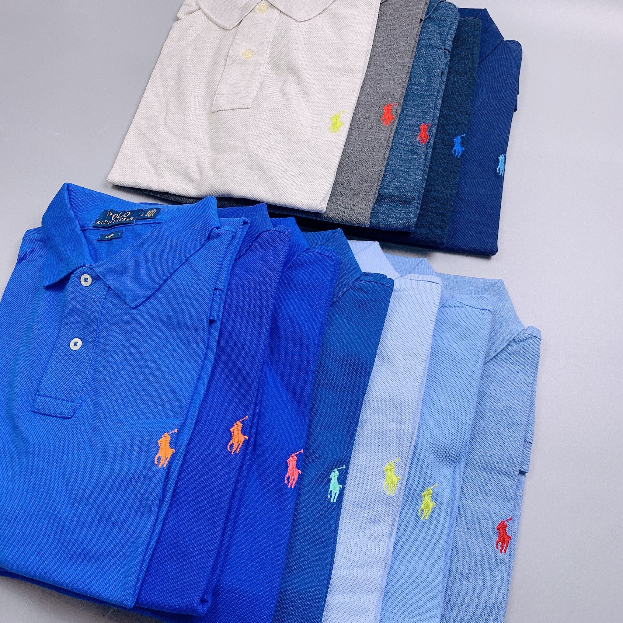 XH23 - Áo Polo cổ đức trơn nhiều màu cho Bố (bảng màu 2)