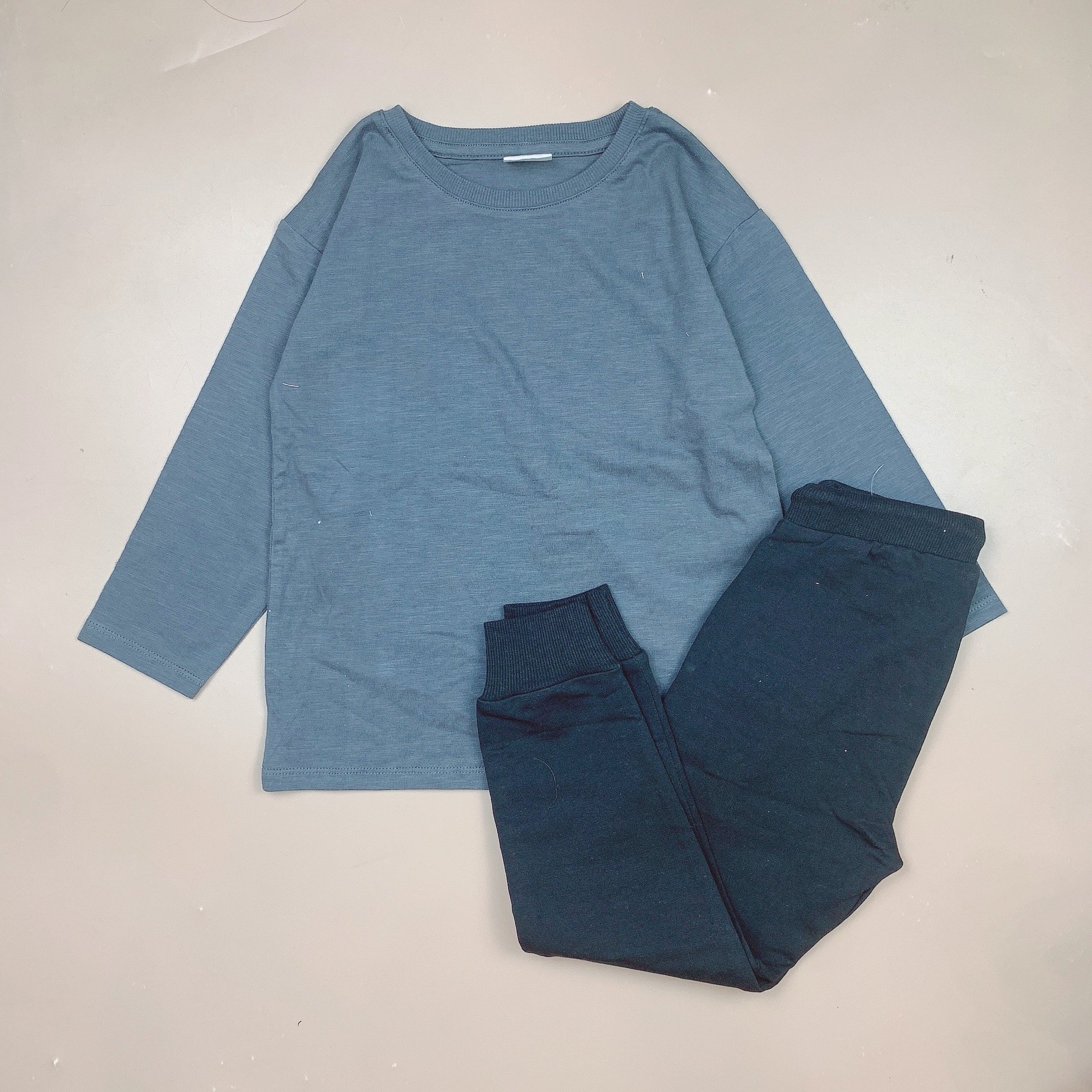 Bộ cotton Minene dài tay nhiều mẫu BT size 2-7y (quần ngẫu nhiên) - Bảng màu 2