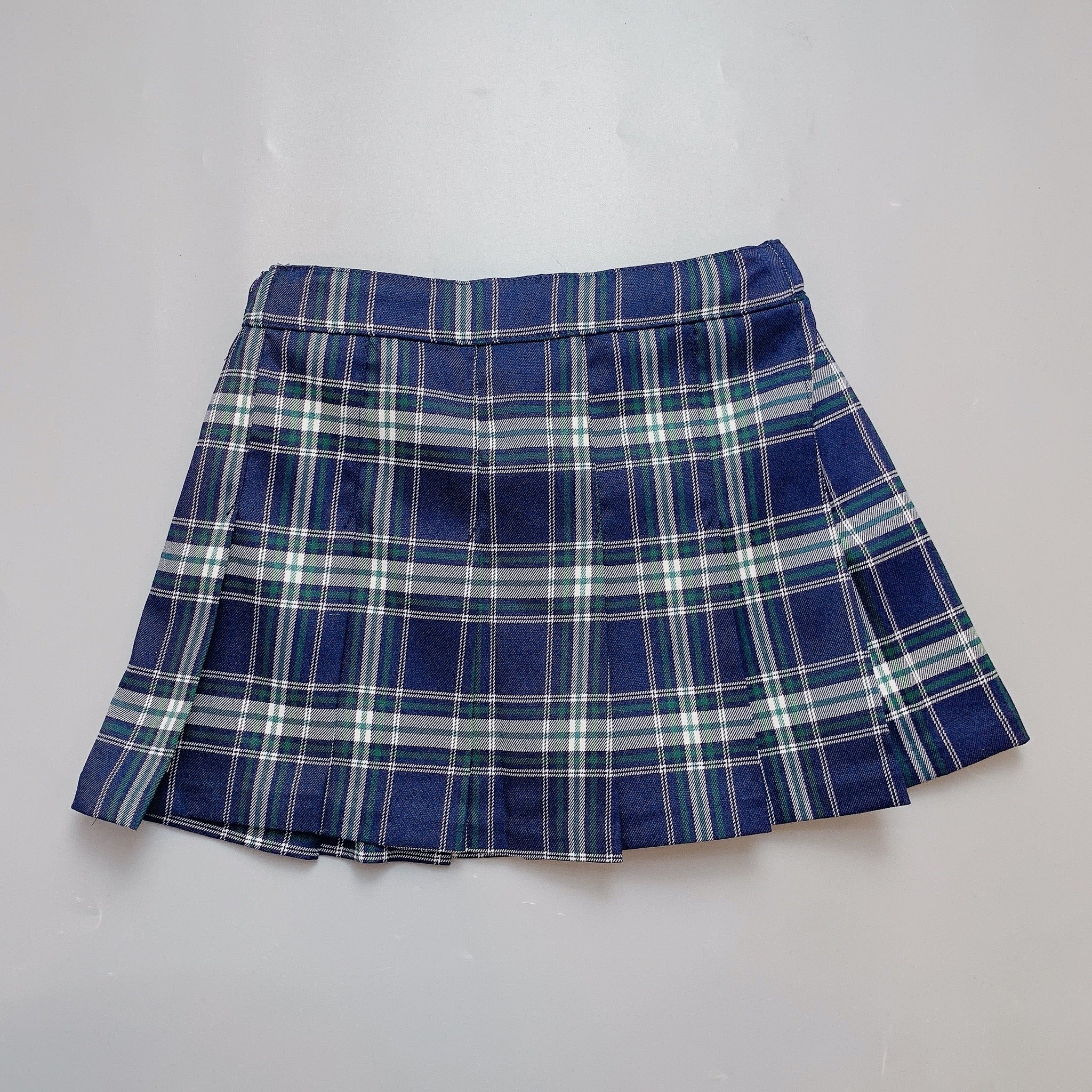 CVAY10 - Chân váy xếp li liền quần Polham nhiều màu kẻ size 120 - 160