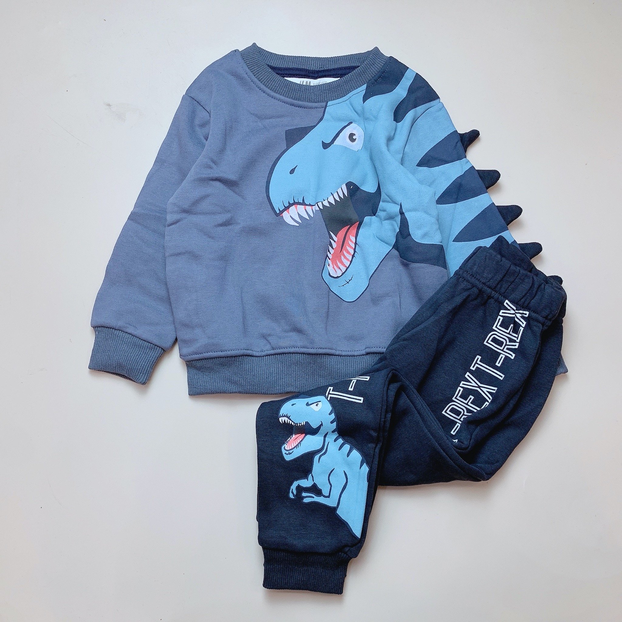 Bộ nỉ bông vải dư nhiều hình Bé Trai size 2 - 6y