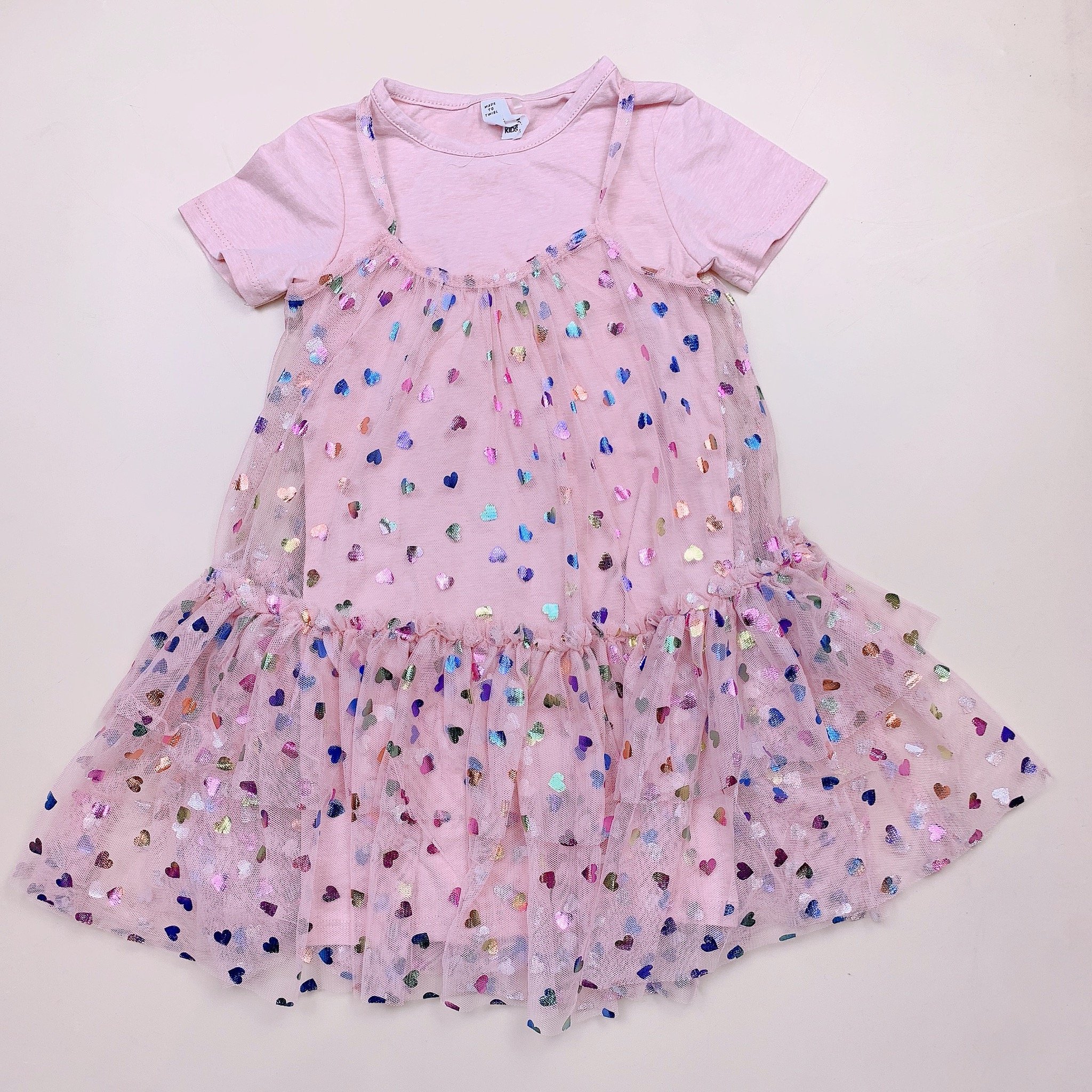 V00065 - Váy cotton phối ren lưới dư xịn 3 màu BG size 2-8y