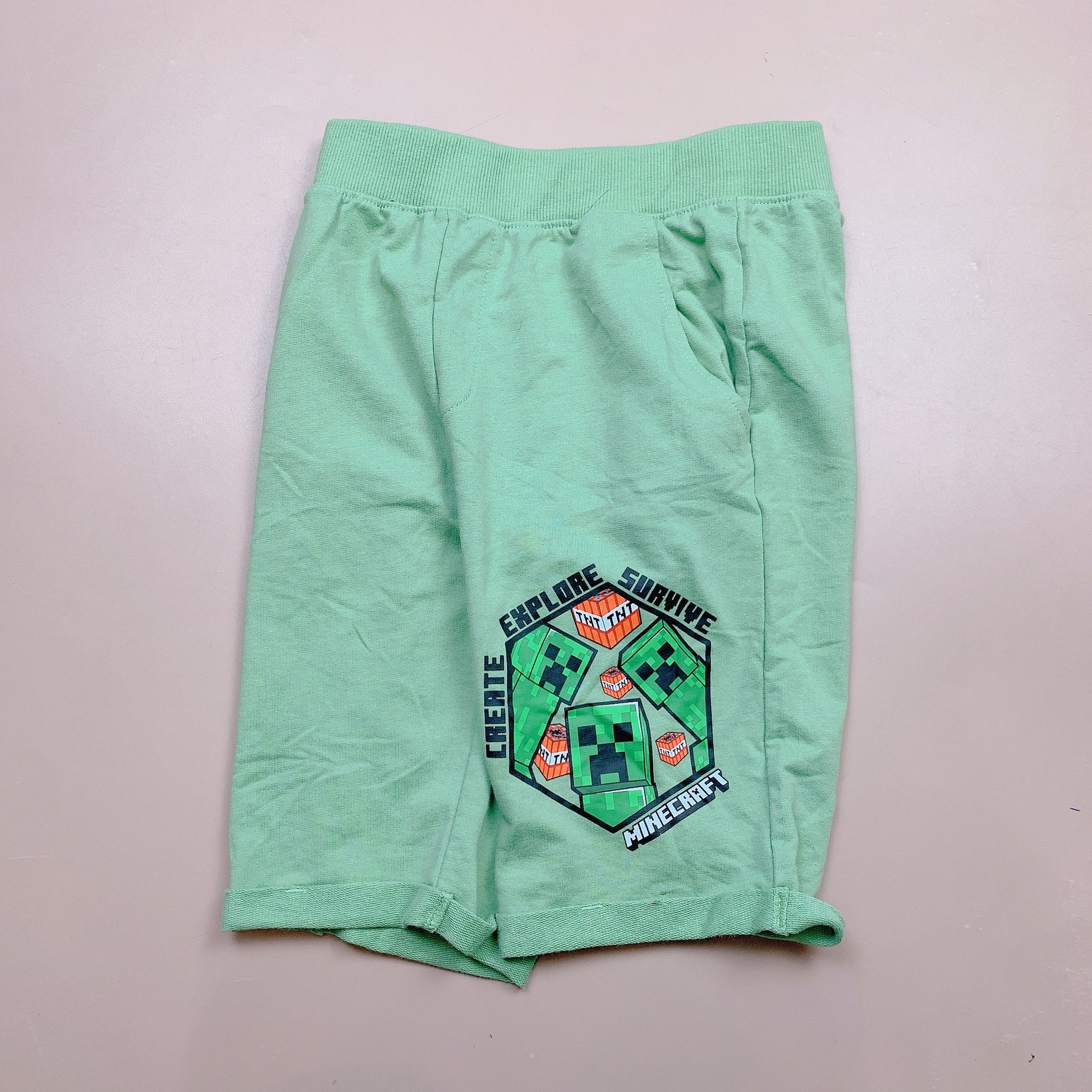 Quần short da cá hoạ tiết hoạt hình nhiều mẫu BT size 3-12y