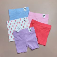 Quần legging thun tăm cotton on trơn nhiều màu BG size 2-10y