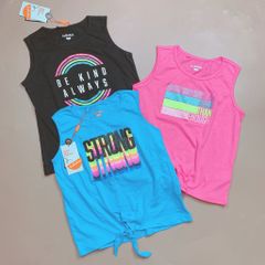 Áo ba lỗ buộc vạt Eureka 3 màu BG size 10 - 16y