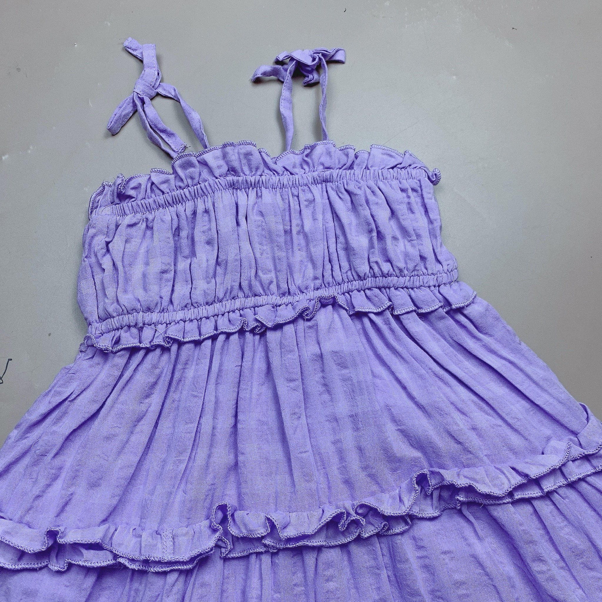 V00073 - Váy 2 dây maxi vải siêu mát cho bé size 2-10y