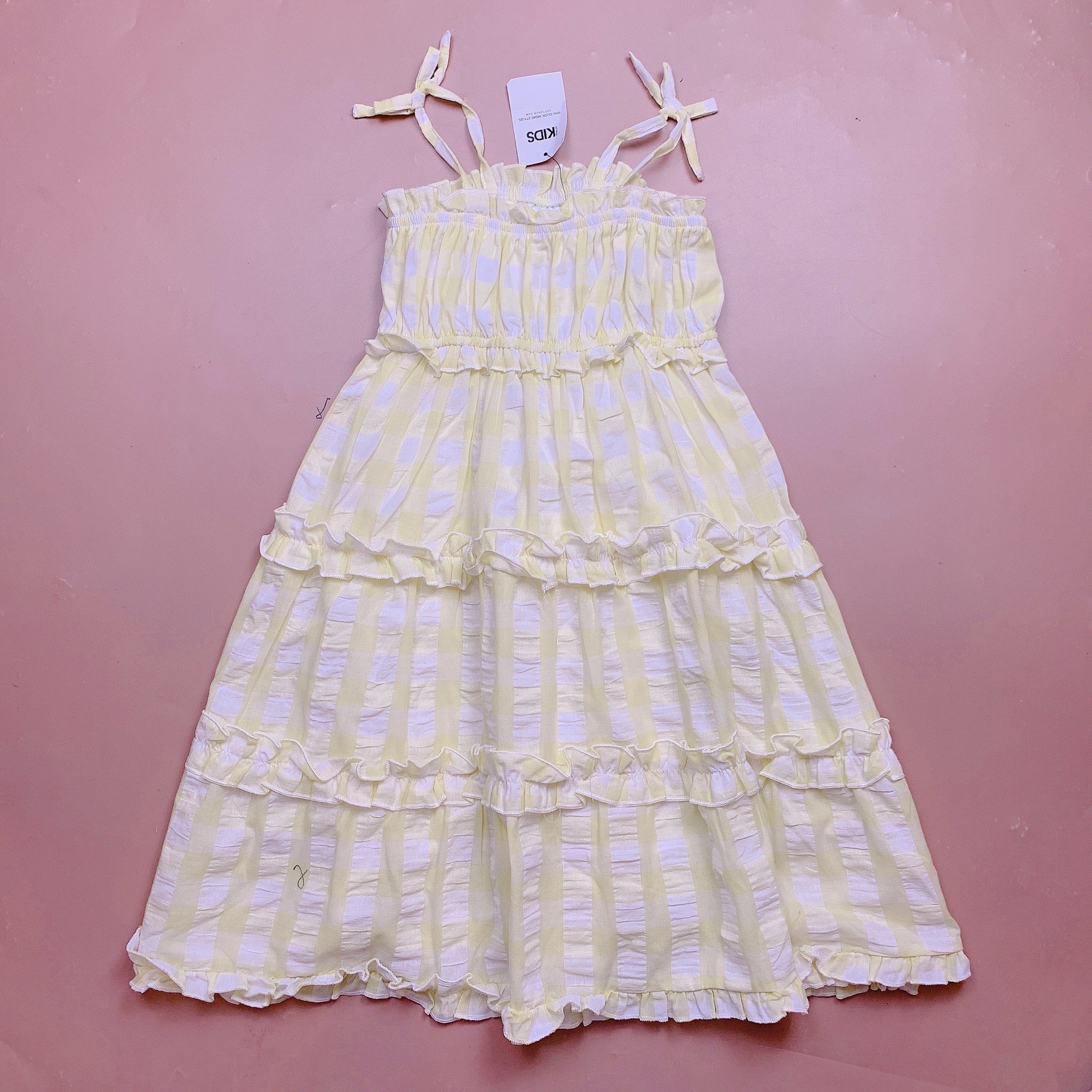 V00073 - Váy 2 dây maxi vải siêu mát cho bé size 2-10y