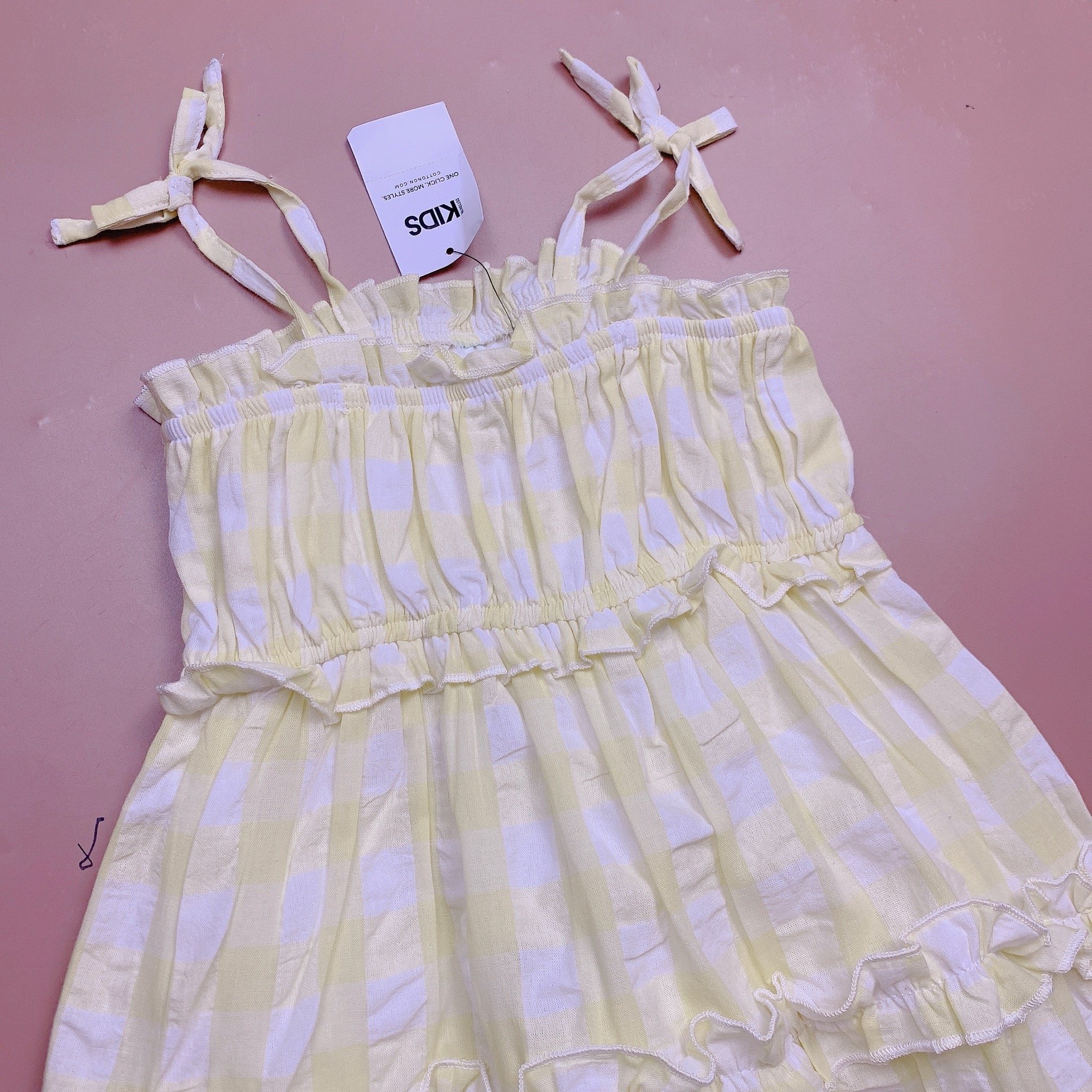 V00073 - Váy 2 dây maxi vải siêu mát cho bé size 2-10y