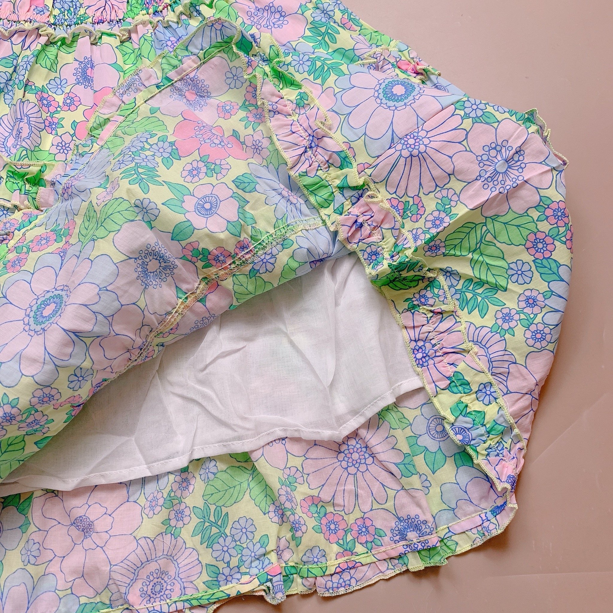 V00073 - Váy 2 dây maxi vải siêu mát cho bé size 2-10y