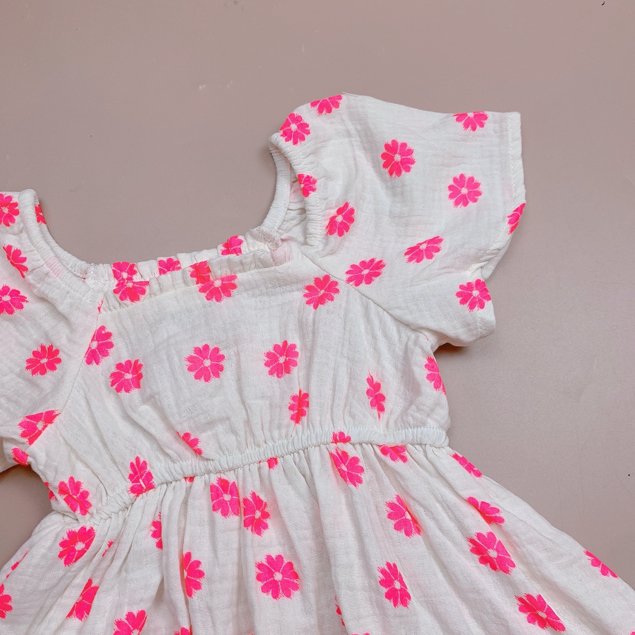 V00017 - Váy vải xô Muslin cotton on dư xịn cho bé size 2-10y