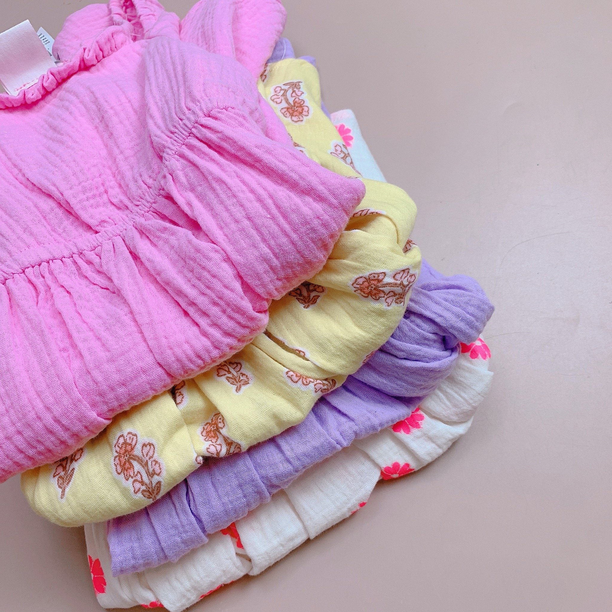 V00017 - Váy vải xô Muslin cotton on dư xịn cho bé size 2-10y