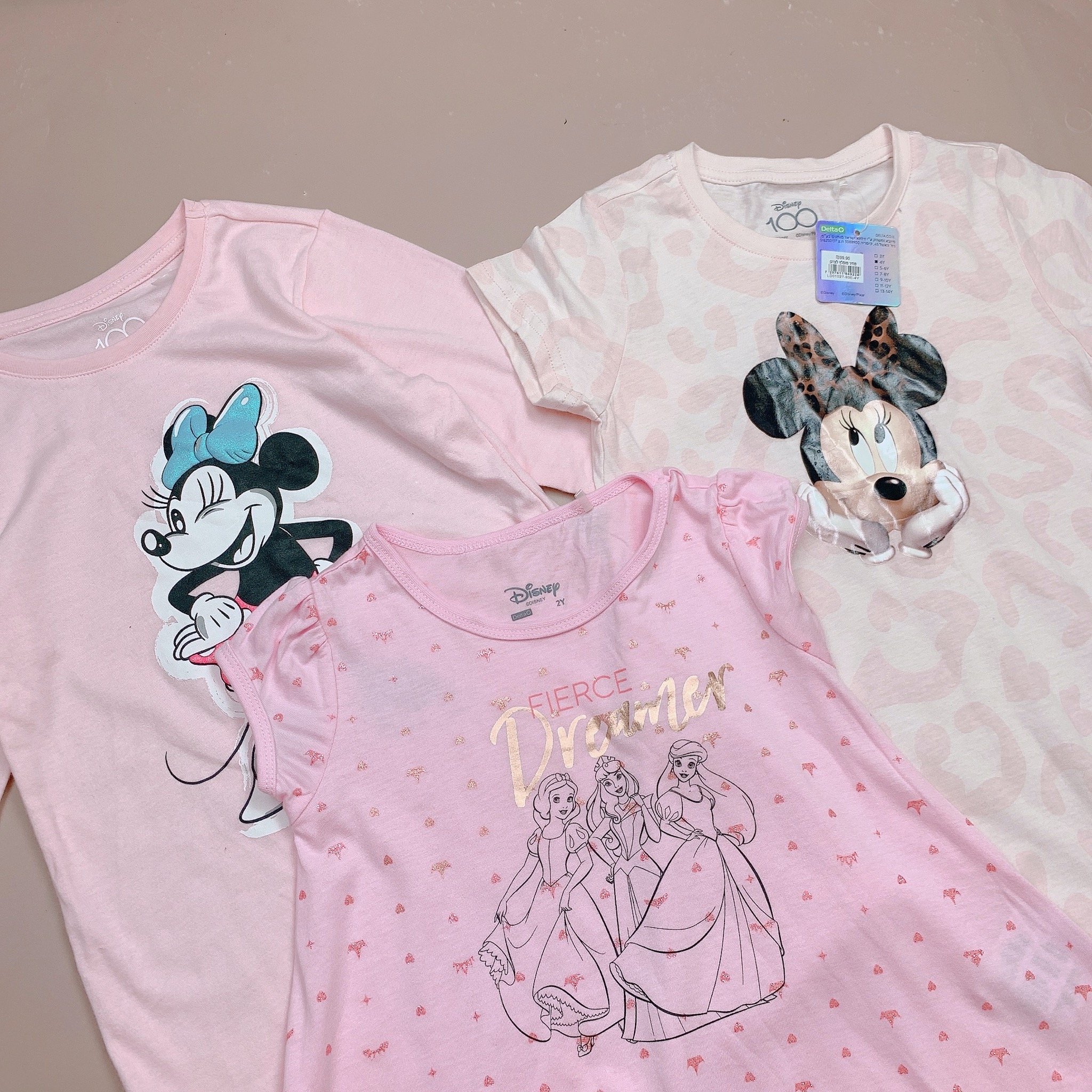 V00068 - Váy cotton hoạ tiết Minnie, công chúa nhiều mẫu BG size 3-14y