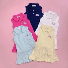 Váy polo sát nách Nexxi Korumi Kitty BG size 1-8y