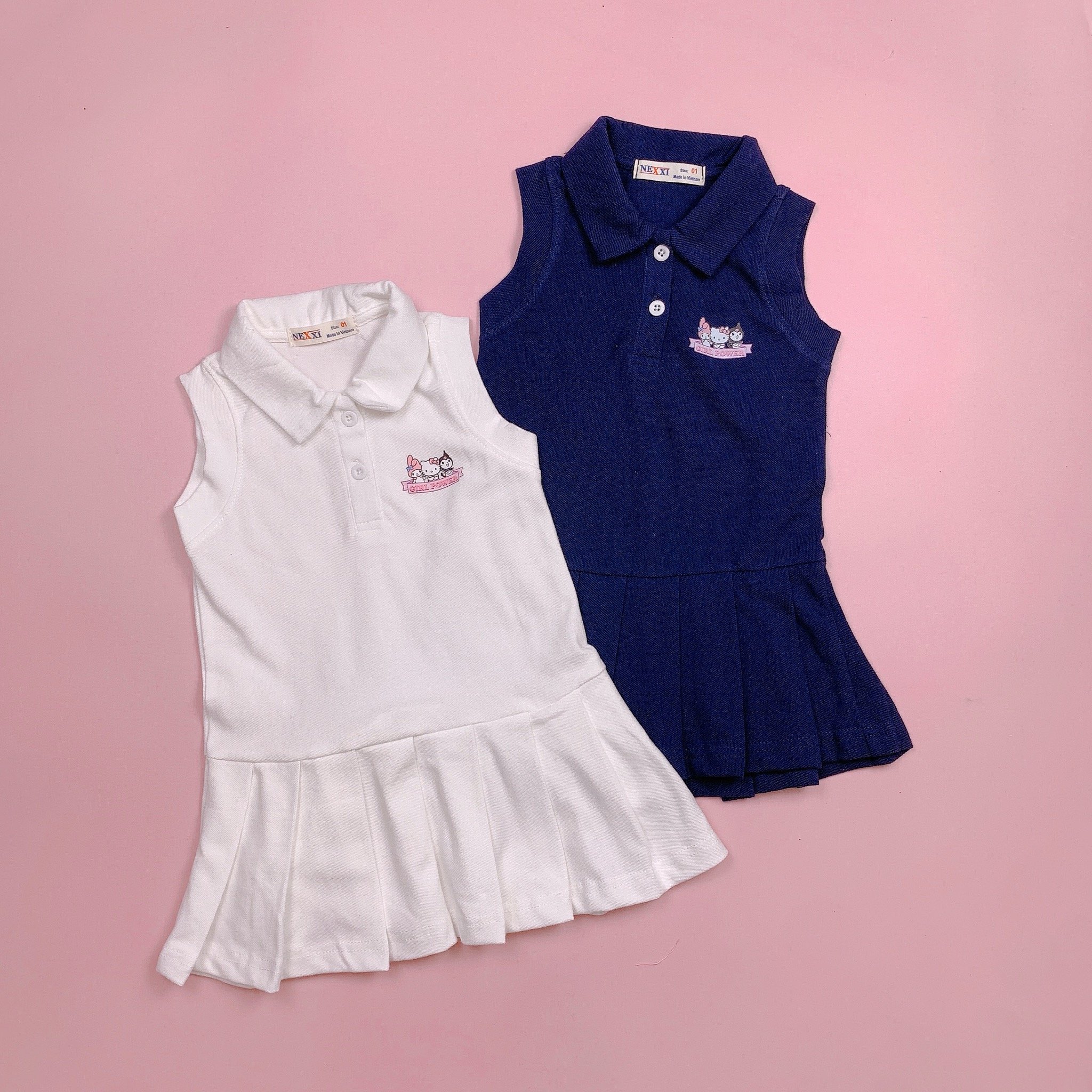 V00040 - Váy sát nách Korumi Kitty BG size 1-8y